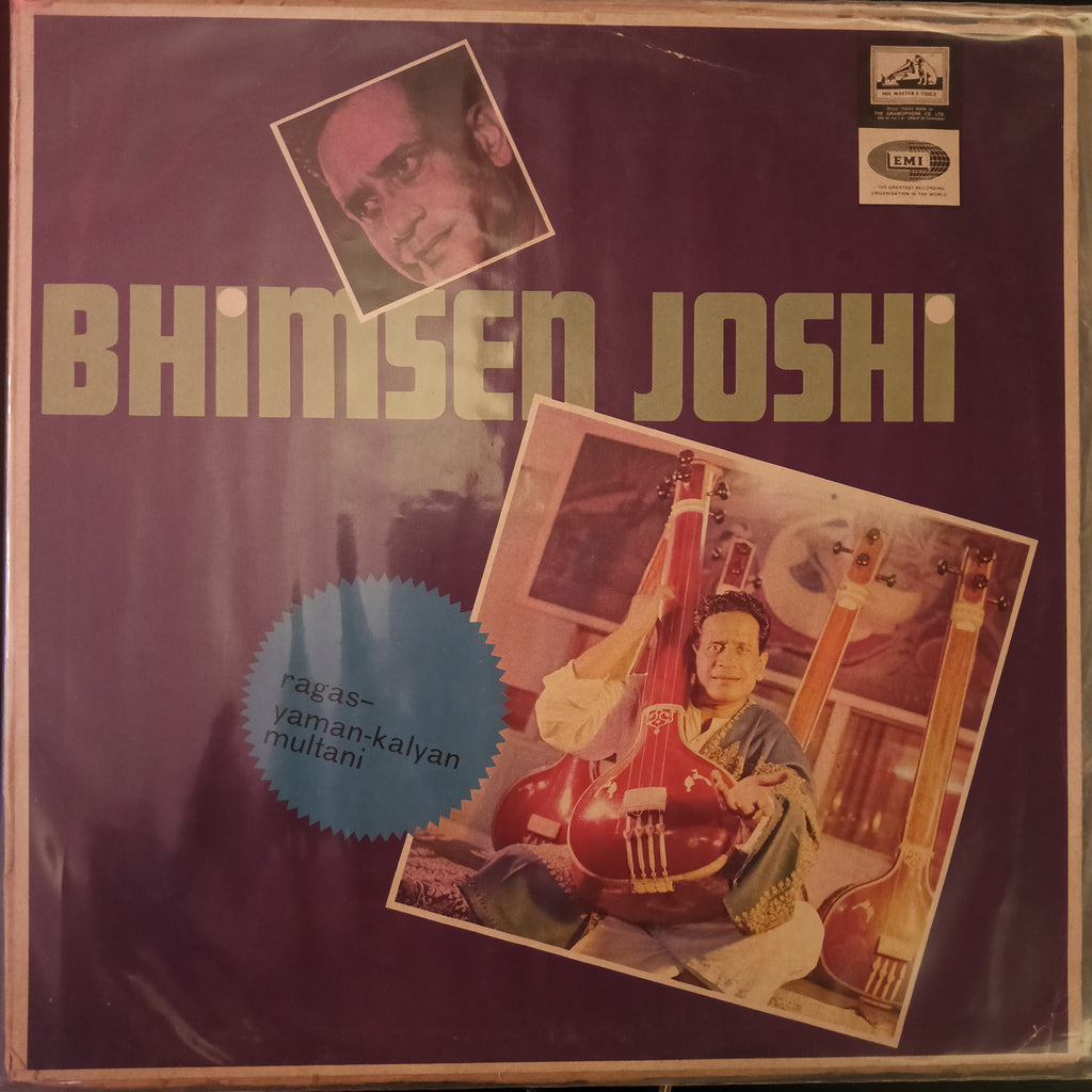 Bhimsen Joshi – Ragas Yaman-Kalyan, Multani (Used Vinyl - VG) NP Marketplace