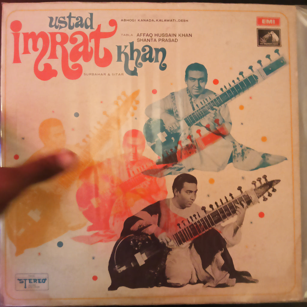 Ustad Imrat Khan – Sitar & Surbahar (Used Vinyl - VG) NP Marketplace