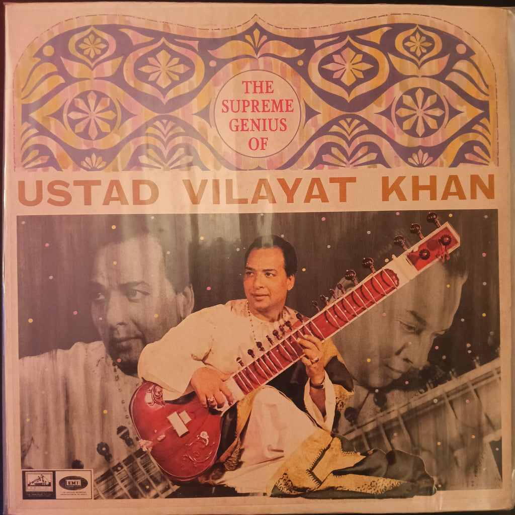 Ustad Vilayat Khan – The Supreme Genius Of Ustad Vilayat Khan (Used Vinyl - VG) NP Marketplace