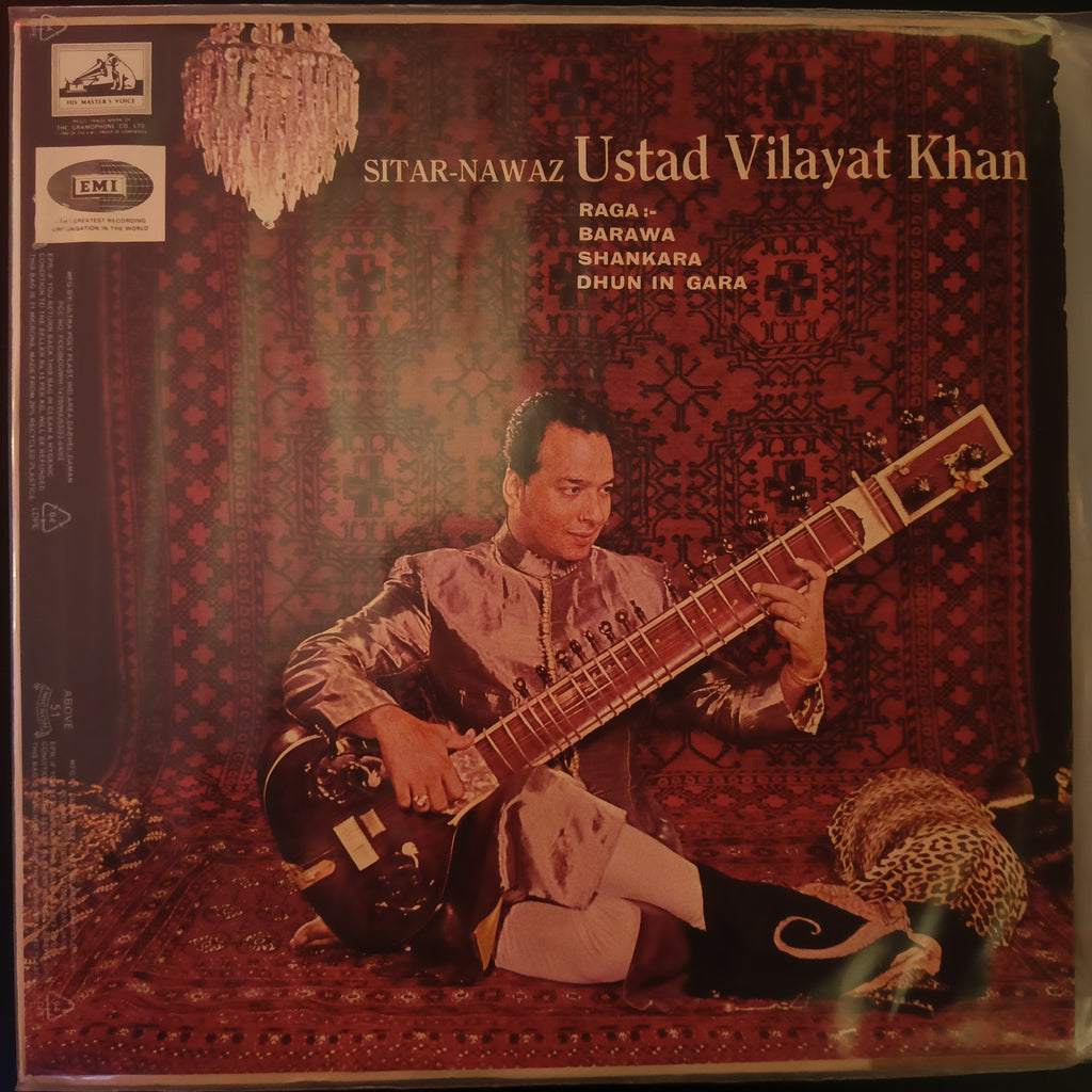 Ustad Vilayat Khan – Sitar-Nawaz (Used Vinyl - VG+) NP Marketplace