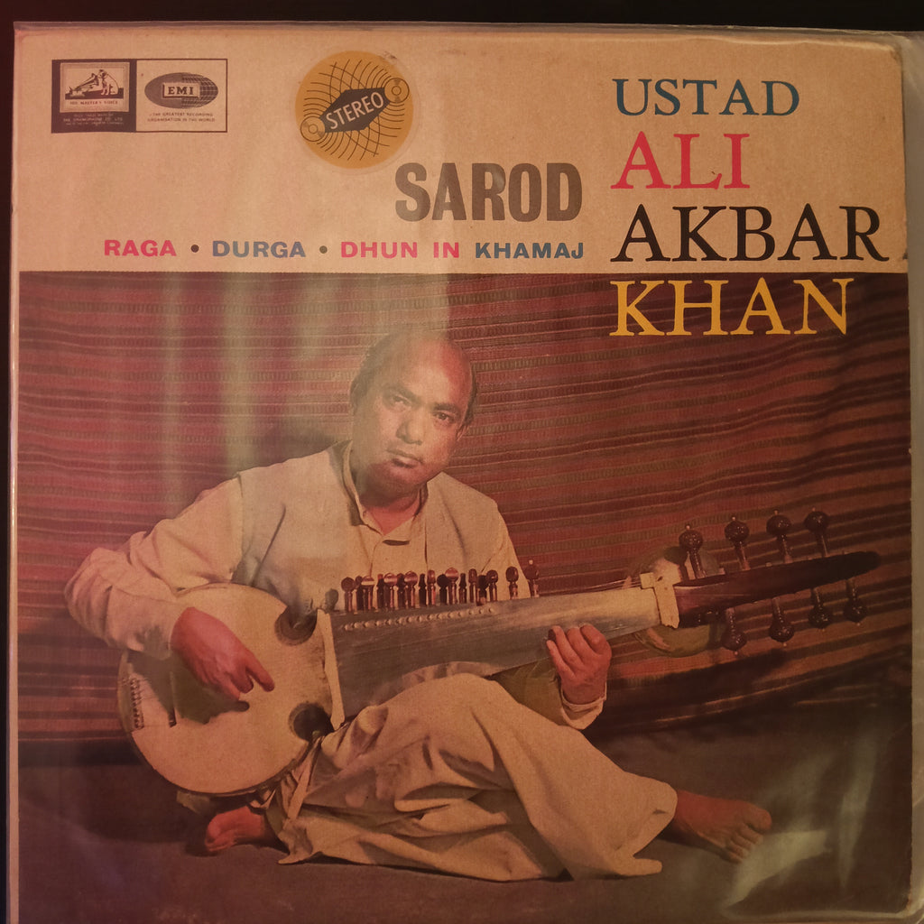 Ali Akbar Khan – Sarod (Raga • Durga • Dhun In Khamaj) (Used Vinyl - VG) NP Marketplace