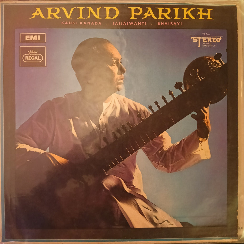 Arvind Parikh – Music Of India - Sitar Recital (Used Vinyl - VG) NP Marketplace