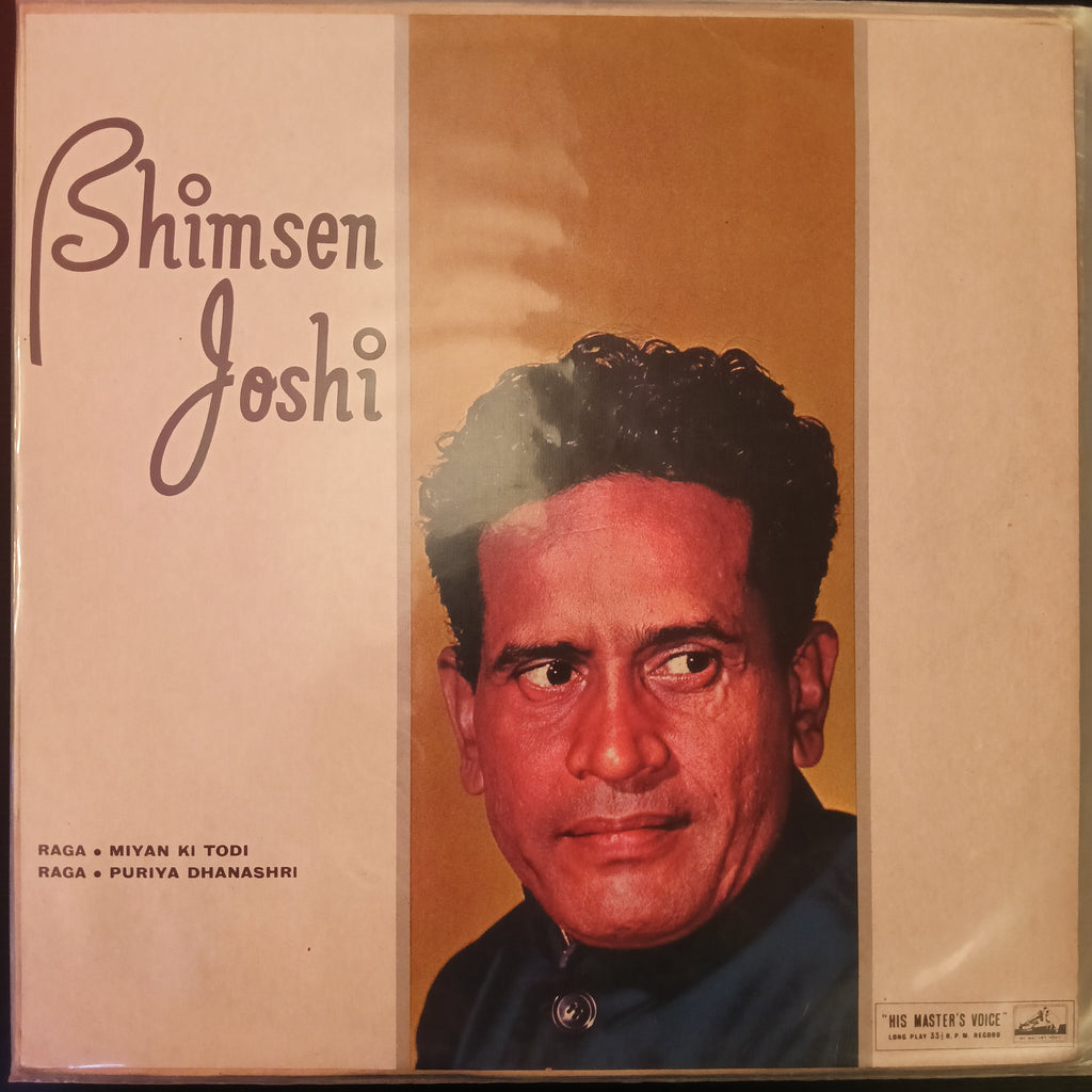 Bhimsen Joshi – Miya Ki Todi / Puriya Dhanashri / M. Gara Thumri (Used Vinyl - VG) NP Marketplace