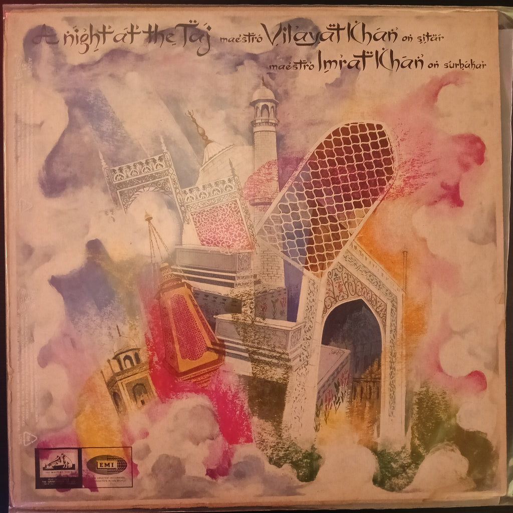 Ustad Vilayat Khan, Ustad Imrat Khan – A Night At The Taj (Used Vinyl - VG) NP Marketplace