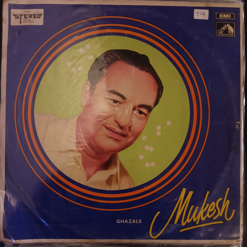 Mukesh – Ghazals (Used Vinyl - VG+) NJ Marketplace