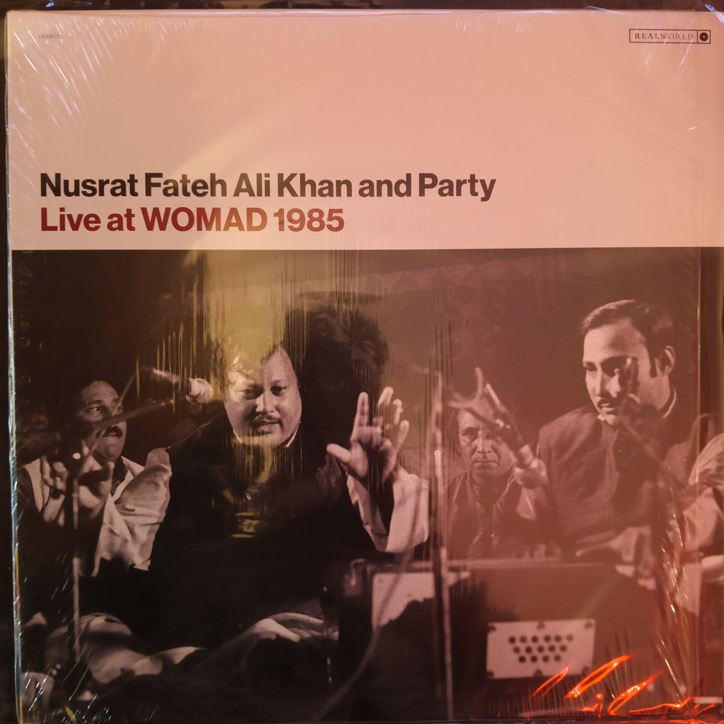 Nusrat Fateh Ali Khan & Party – Live At Womad 1985 (Used Vinyl - VG+) CS Marketplace