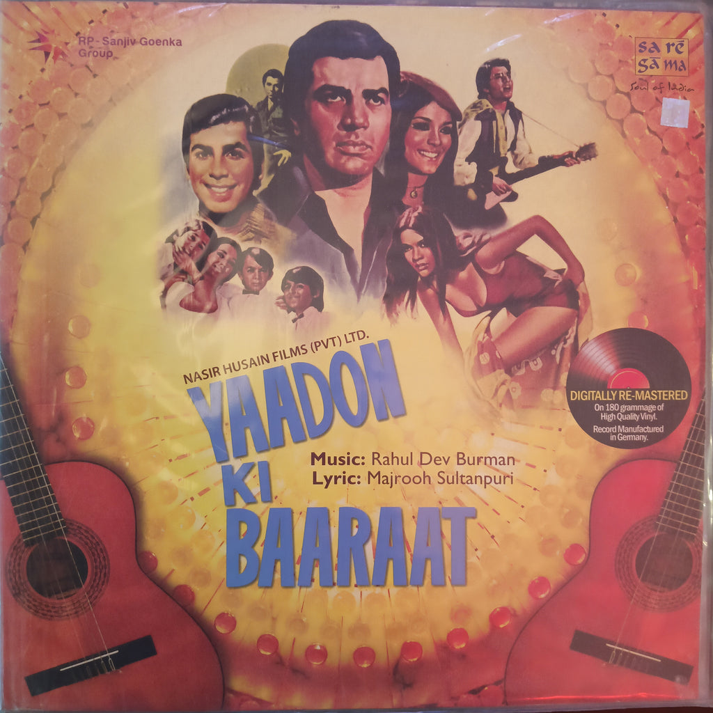 Rahul Dev Burman, Majrooh Sultanpuri – Yaadon Ki Baaraat (Used Vinyl - VG) CS Marketplace