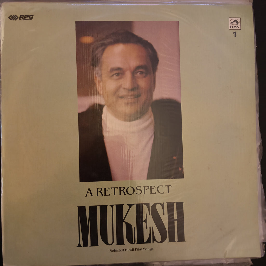Mukesh – A Retrospect Vol. 1 (Used Vinyl - VG+) NJ Marketplace