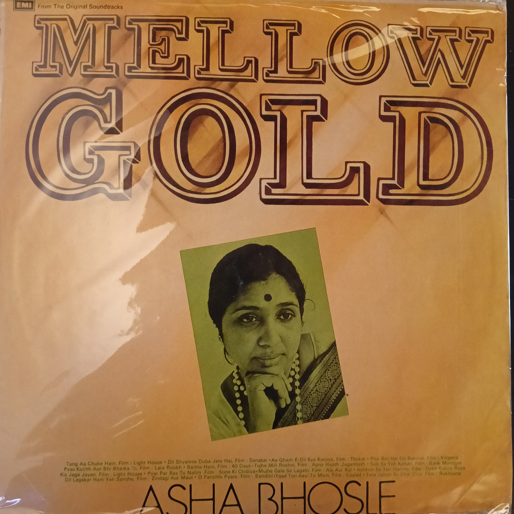 Asha Bhosle – Mellow Gold (Used Vinyl - VG+) NJ Marketplace