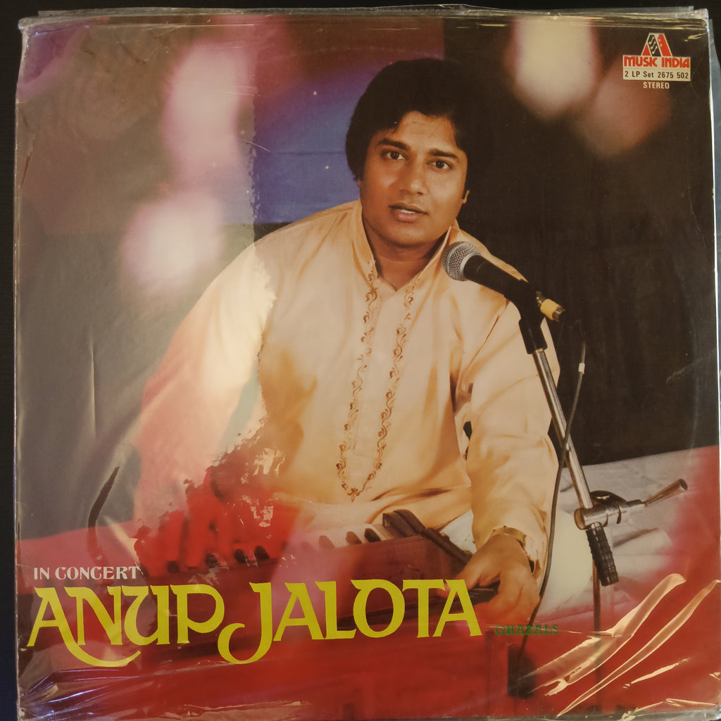 Anup Jalota – In Concert - Anup Jalota (Ghazals) (Used Vinyl - VG) NJ Marketplace