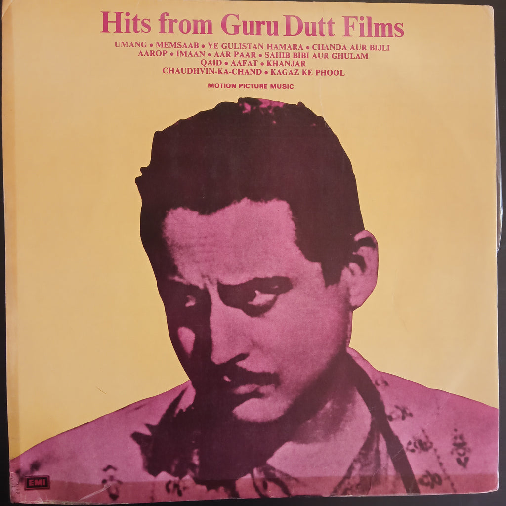 Various – Hits From Guru Dutt Films (Used Vinyl - VG) NJ Marketplace
