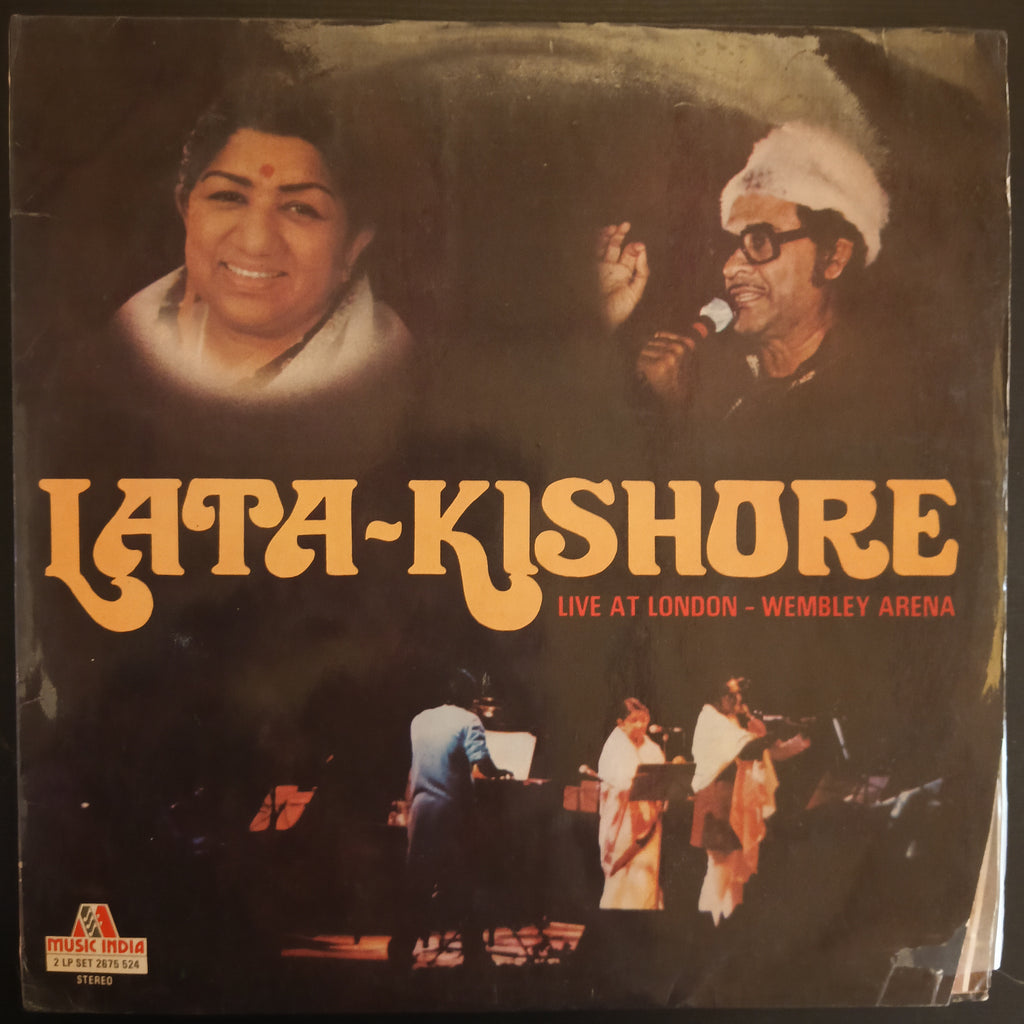 Lata - Kishore – Live At London - Wembley Arena (Used Vinyl - VG+) NJ Marketplace