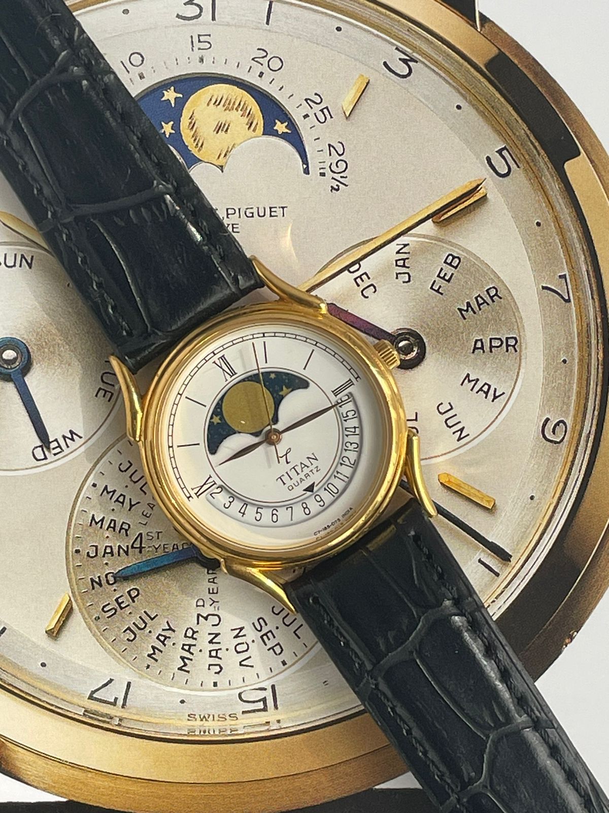 1990’s Titan with Moon Phase (Quartz)
