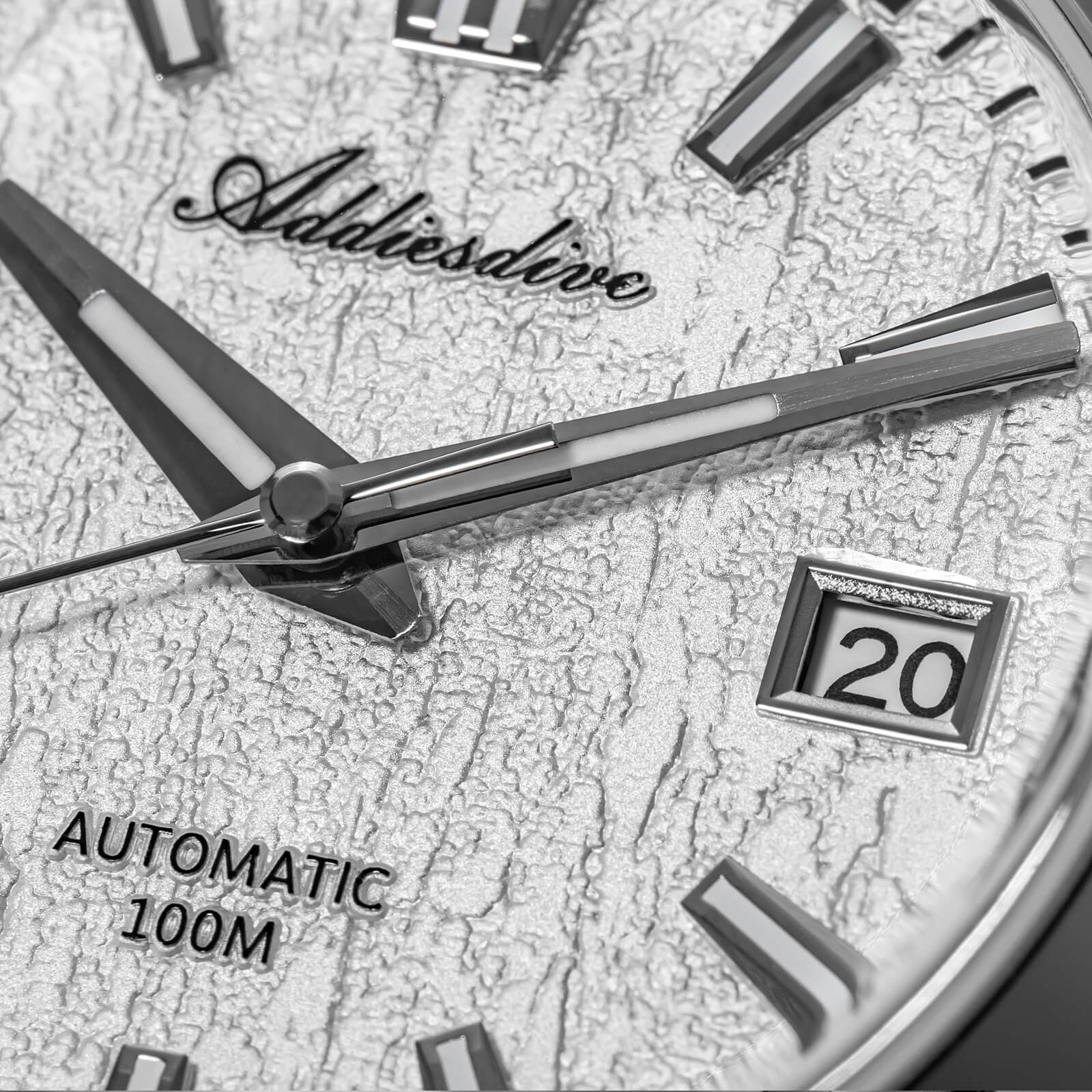 ★Holiday Sale★ADDIESDIVE 39mm 3D Bark Texture Dial NH35 Automatic Watch AD2075