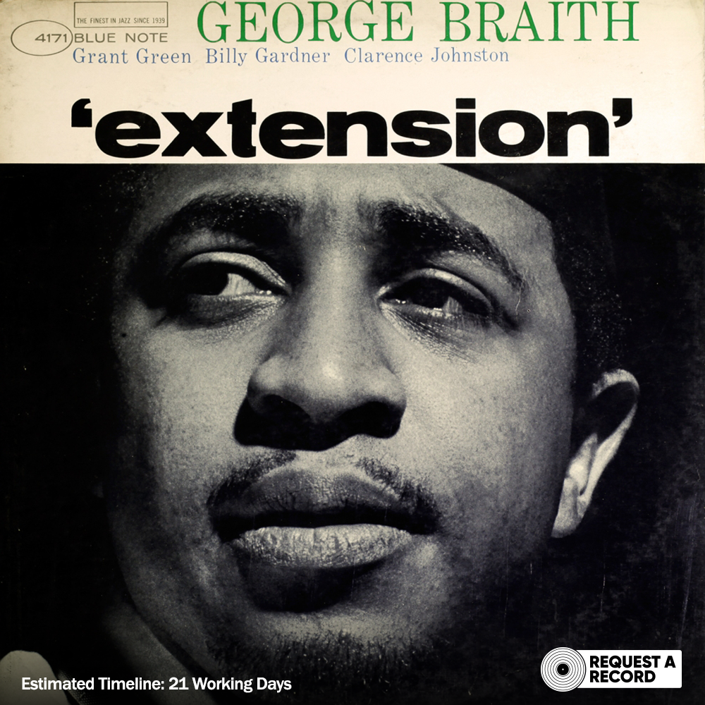 George Braith – Extension (Arrives in 21 days)