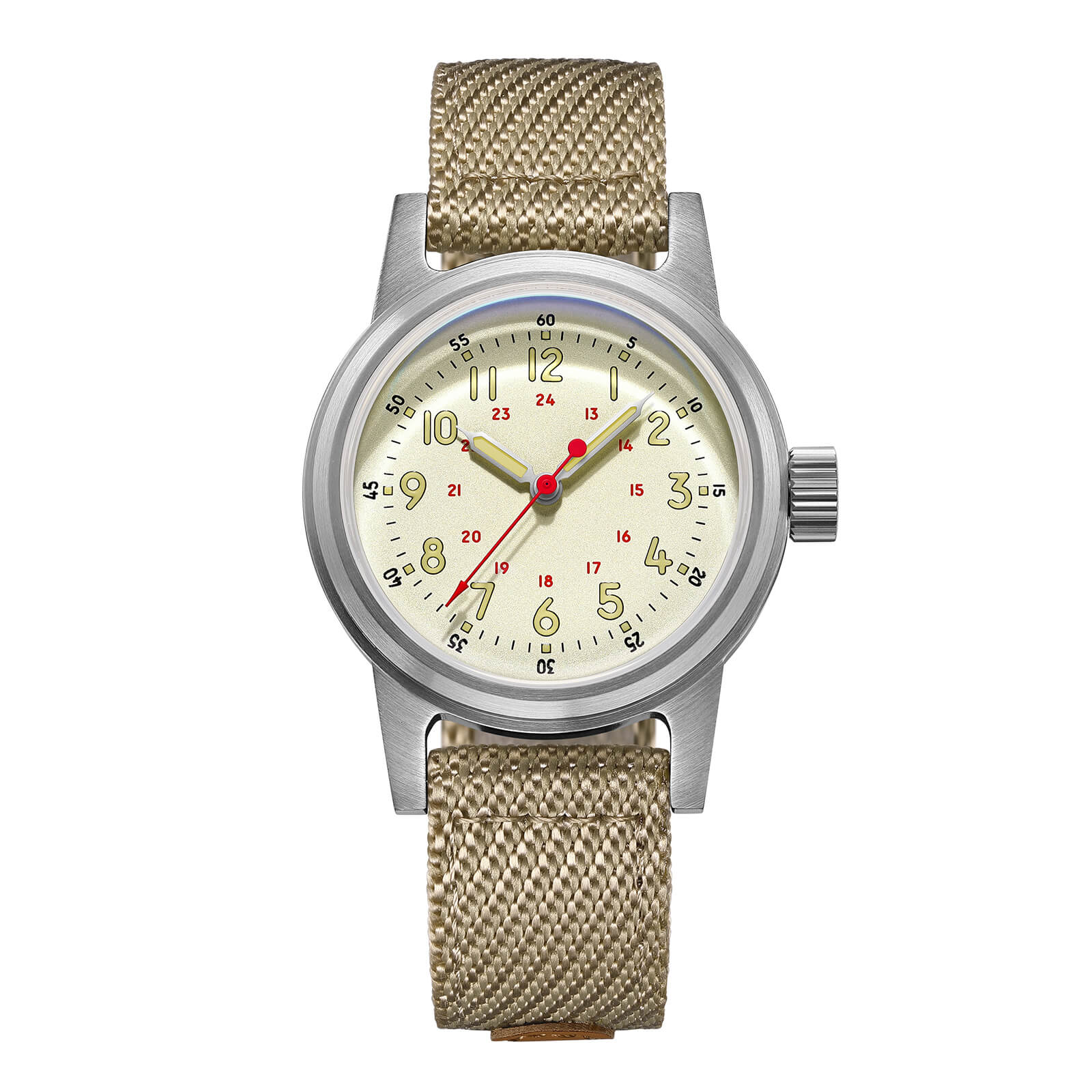 ADDIESDIVE 36mm Vintage Mechanical Watch AD2076