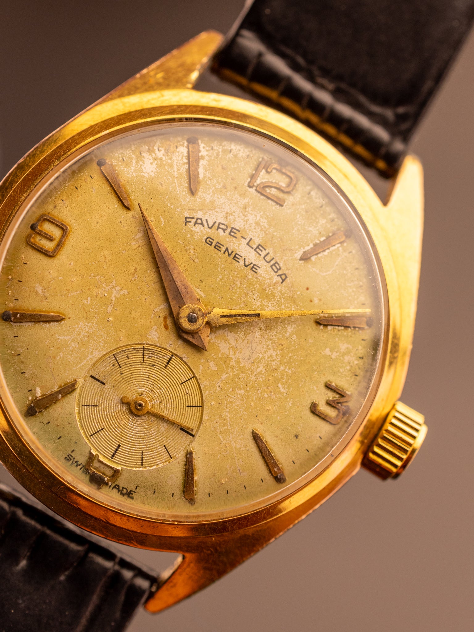 Favre Leuba Sub-second (Ref. 1815) (30mm; Manual) (Very Rare)
