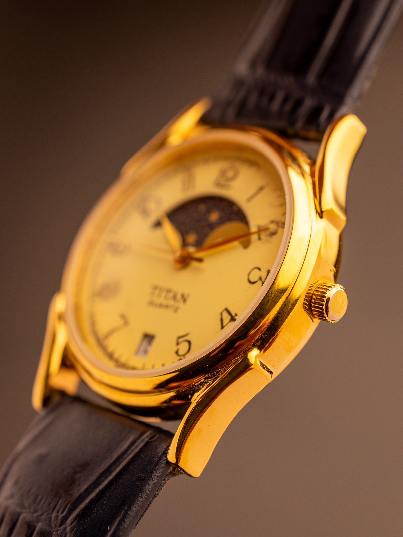 Titan Large Moonphase (Ref. 185YAB) (31mm; Quartz)