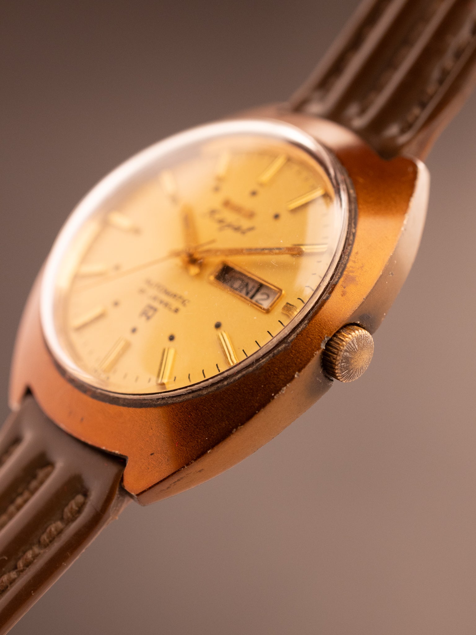 HMT Kajal Brown Case (Ref. 630196) (36mm; Automatic)