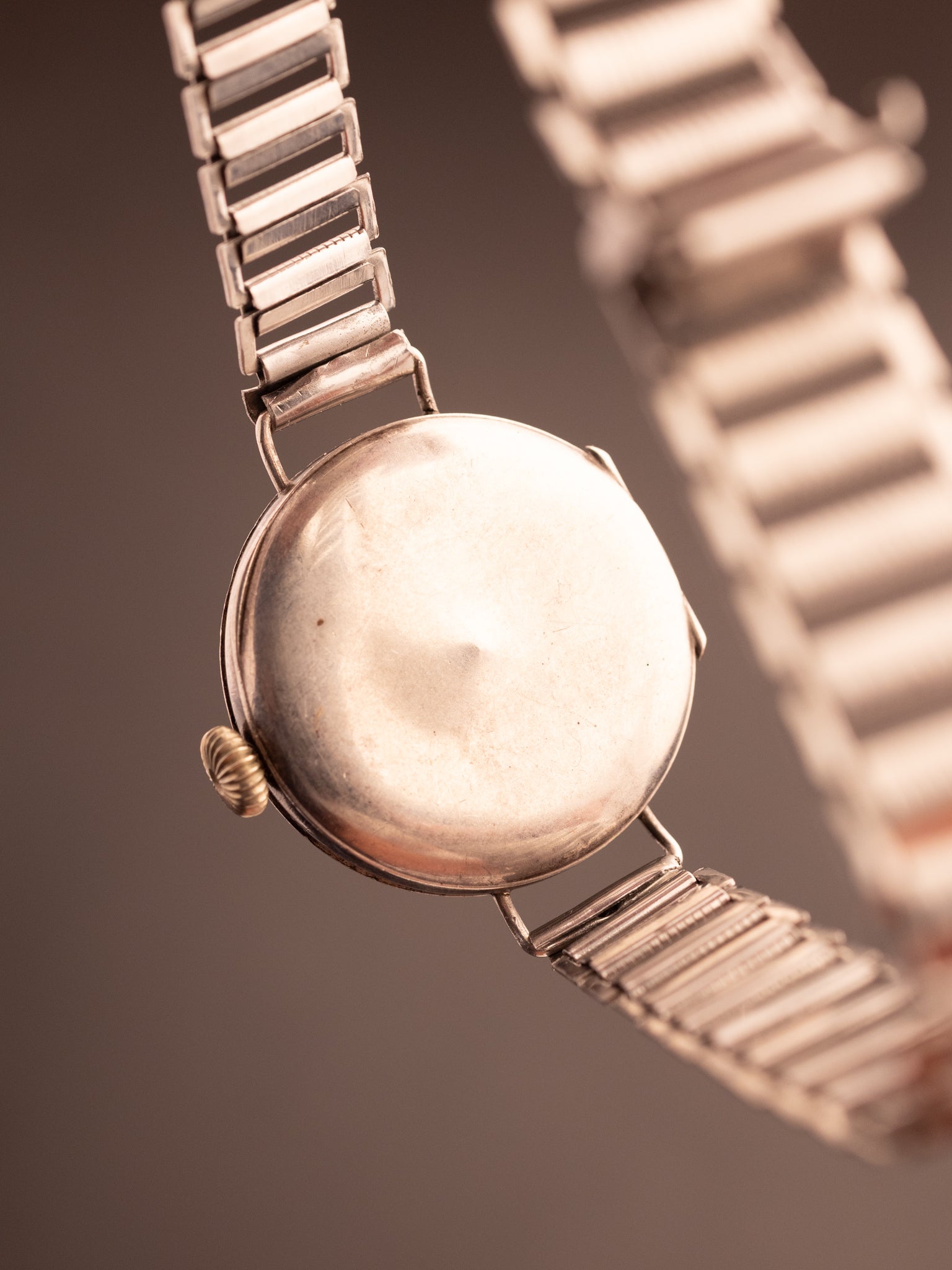 Sterling Silver Vintage Trench Watch 10126 (Ref. 10126) (32mm; Manual) (Very Very Rare)