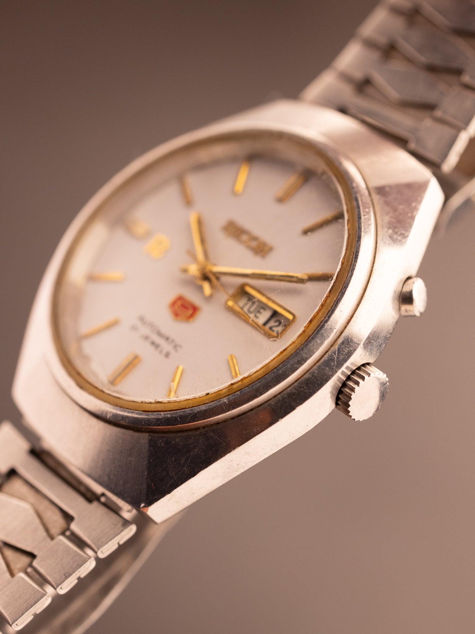 Ricoh 9 Day Date Stock Bracelet (Ref. Unknown) (37mm; Automatic)