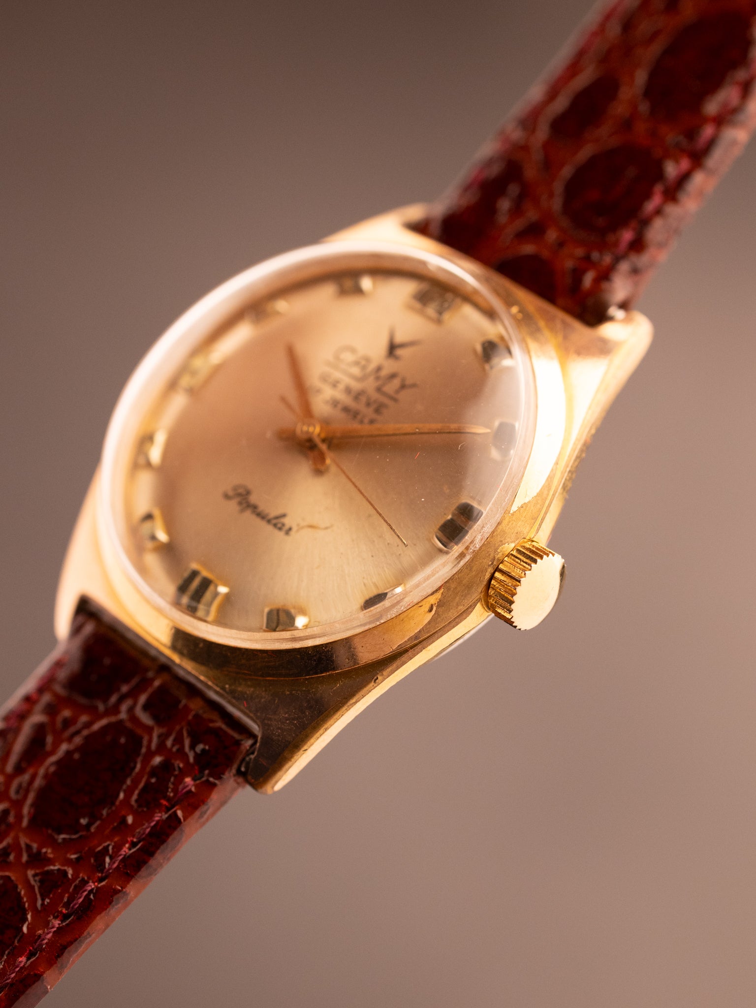 Camy Popular Super Mint 20 microns Gold Plated (Ref. Unknown) (30mm; Manual)