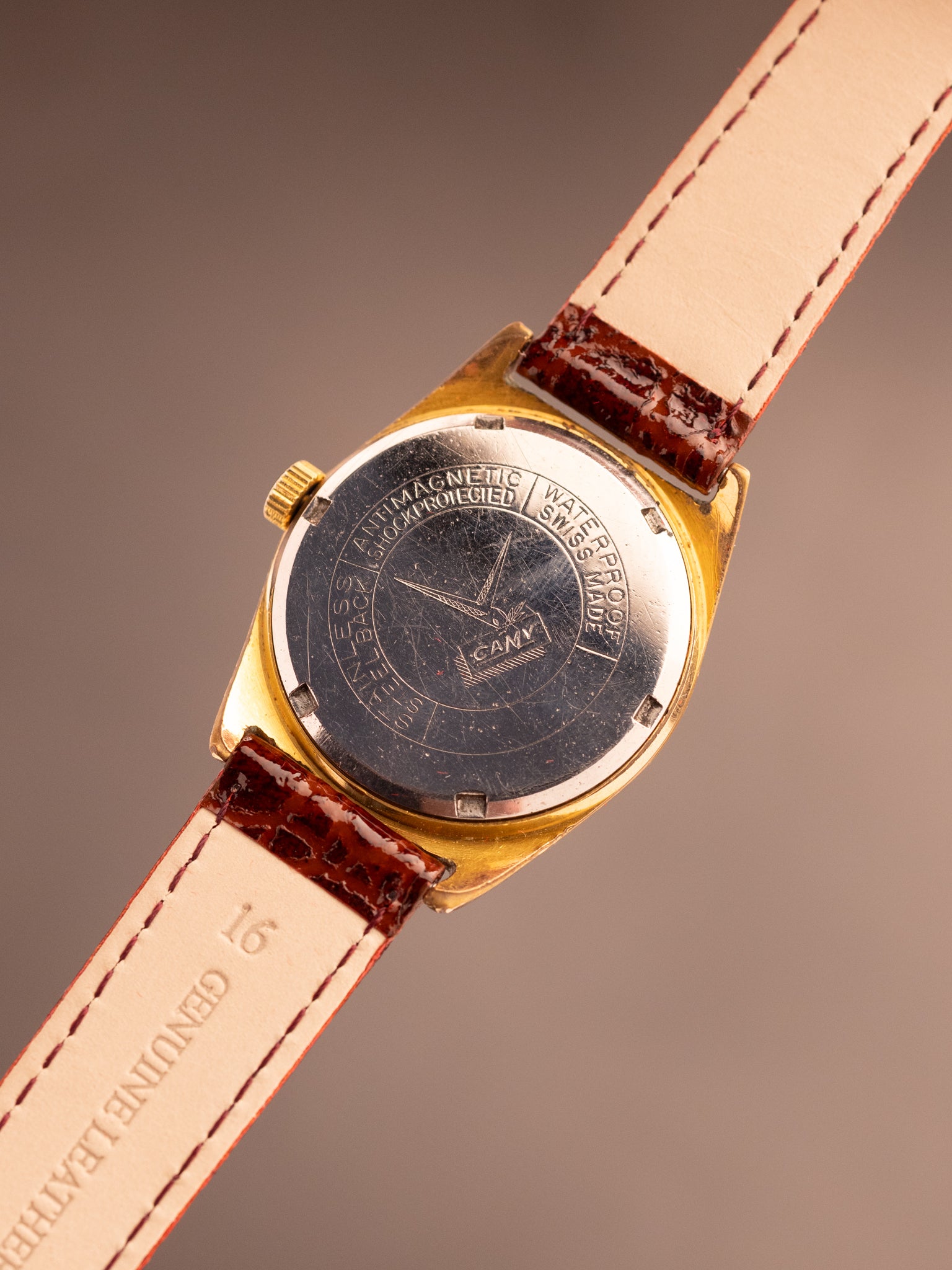 Camy Popular Super Mint 20 microns Gold Plated (Ref. Unknown) (30mm; Manual)