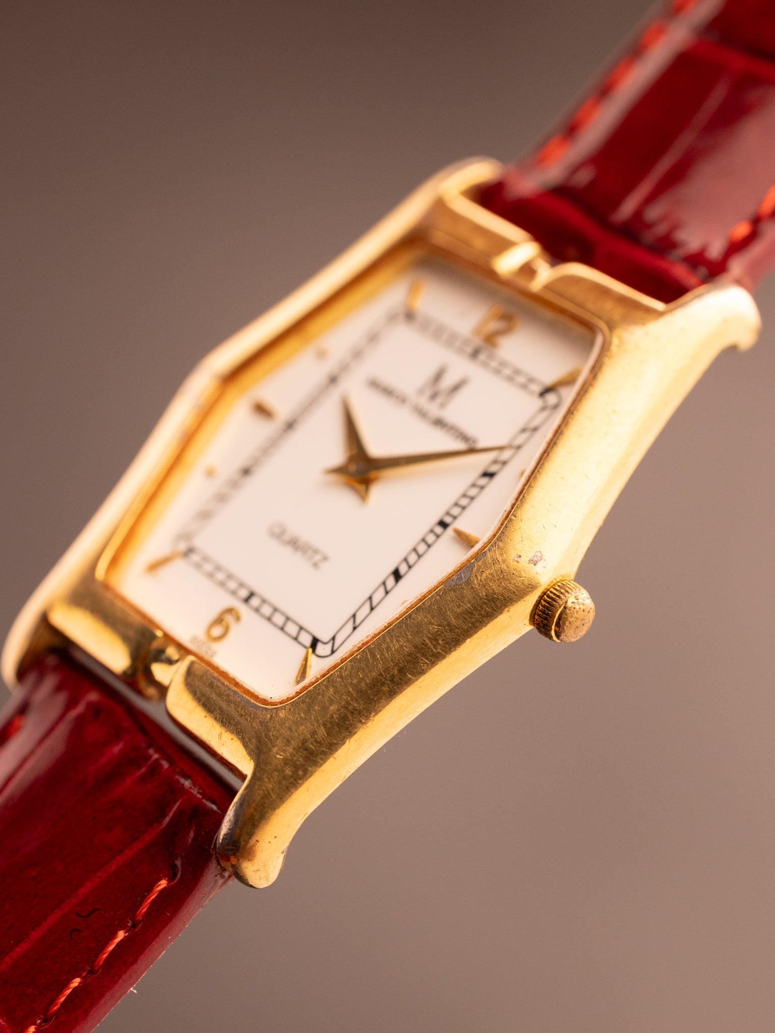 Marco Valentino Quartz Hexagon Case (Ref. 77.010M) (26mm; Quartz)