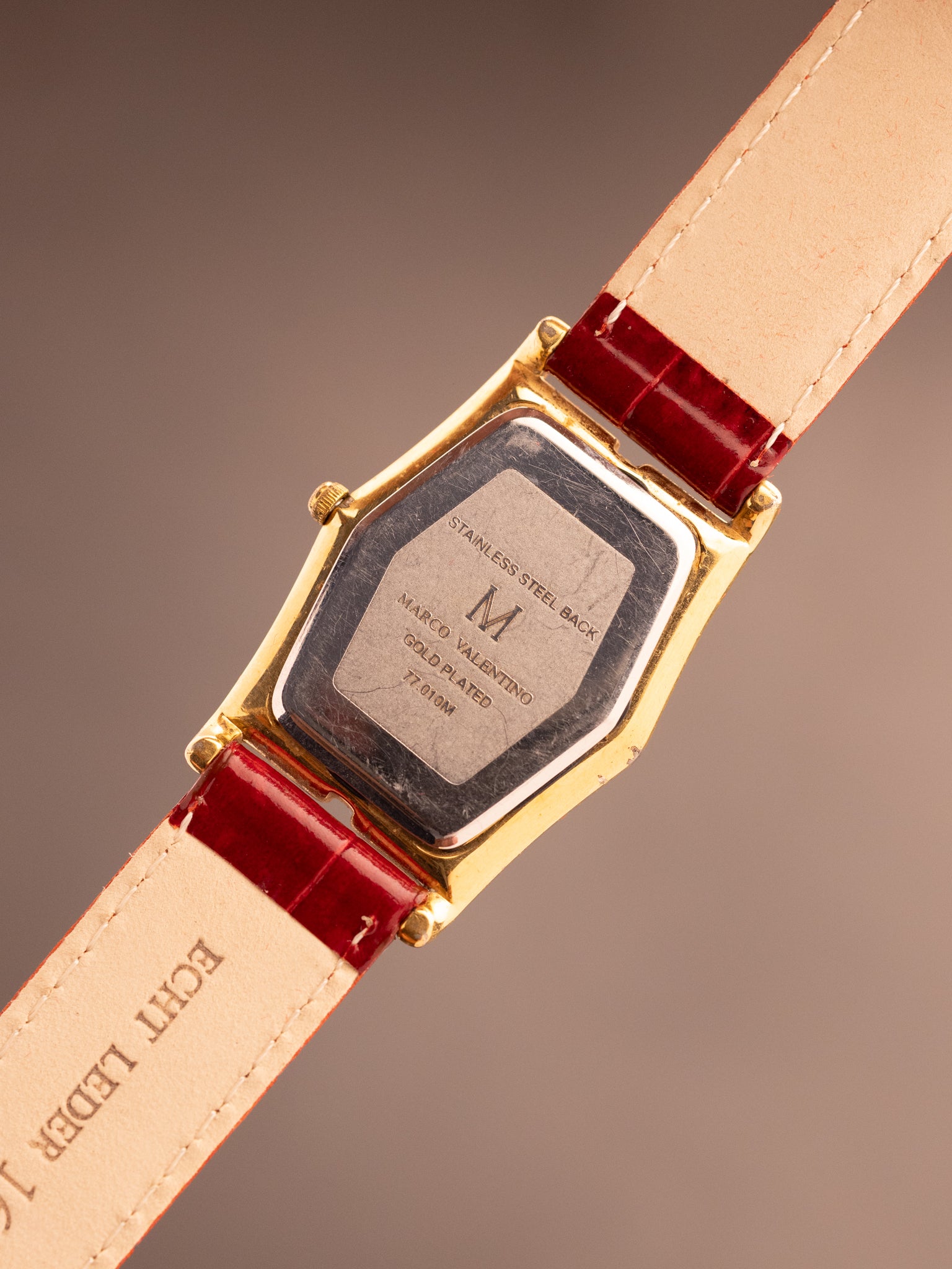 Marco Valentino Quartz Hexagon Case (Ref. 77.010M) (26mm; Quartz)