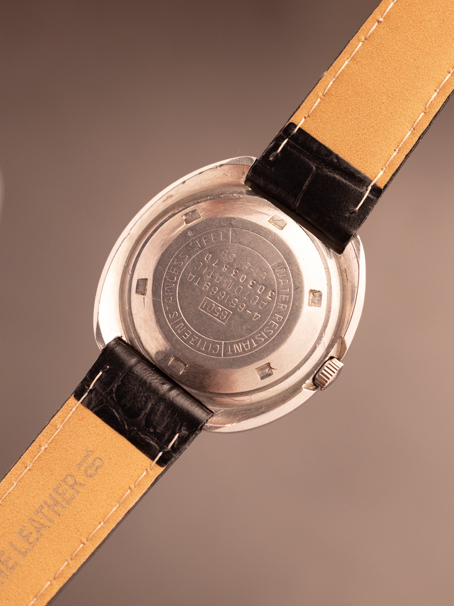Citizen Automatic 61-8756 Gradient Olive Dial (Ref. 4-651669TA) (37mm; Automatic) Rare