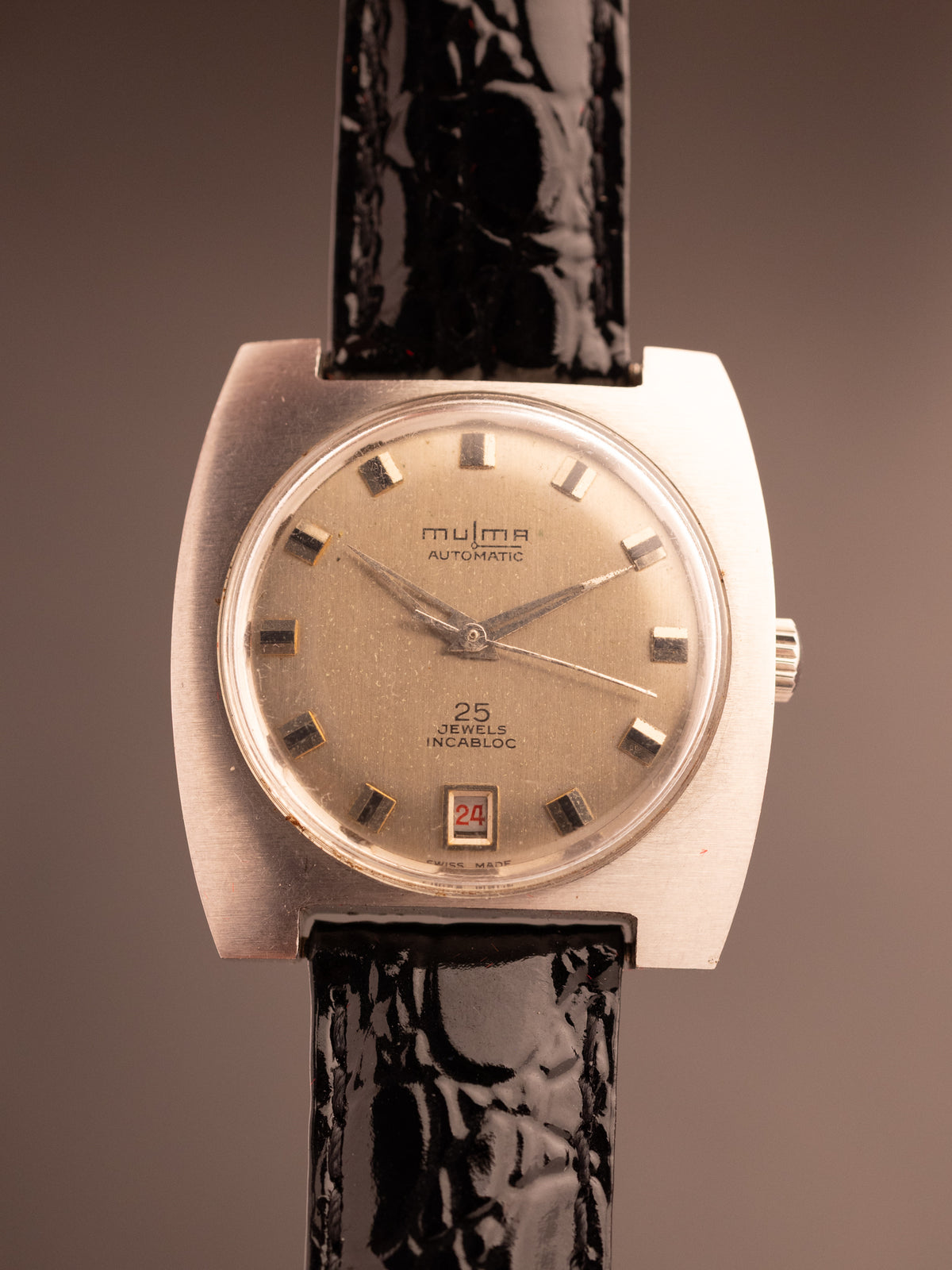 Mulma Automatic 25 Jewels Incabloc (Ref. Unknown) (35mm; Automatic ...