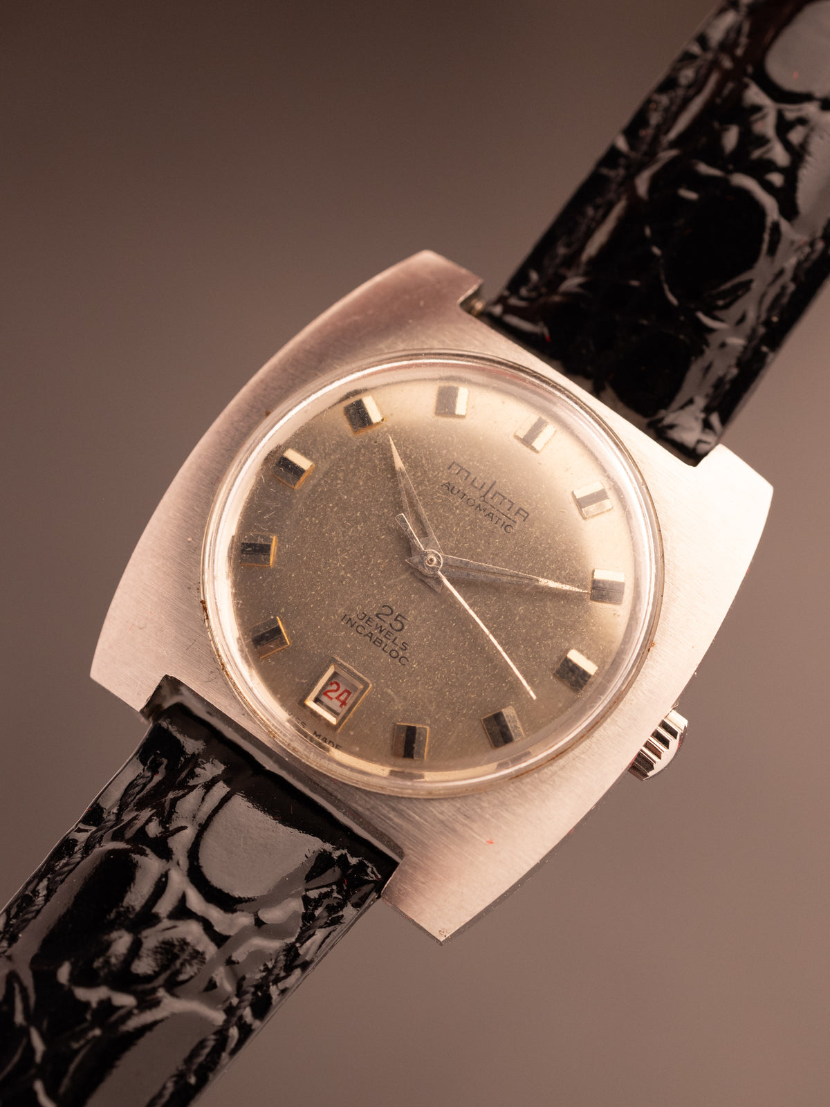 Mulma Automatic 25 Jewels Incabloc (Ref. Unknown) (35mm; Automatic ...