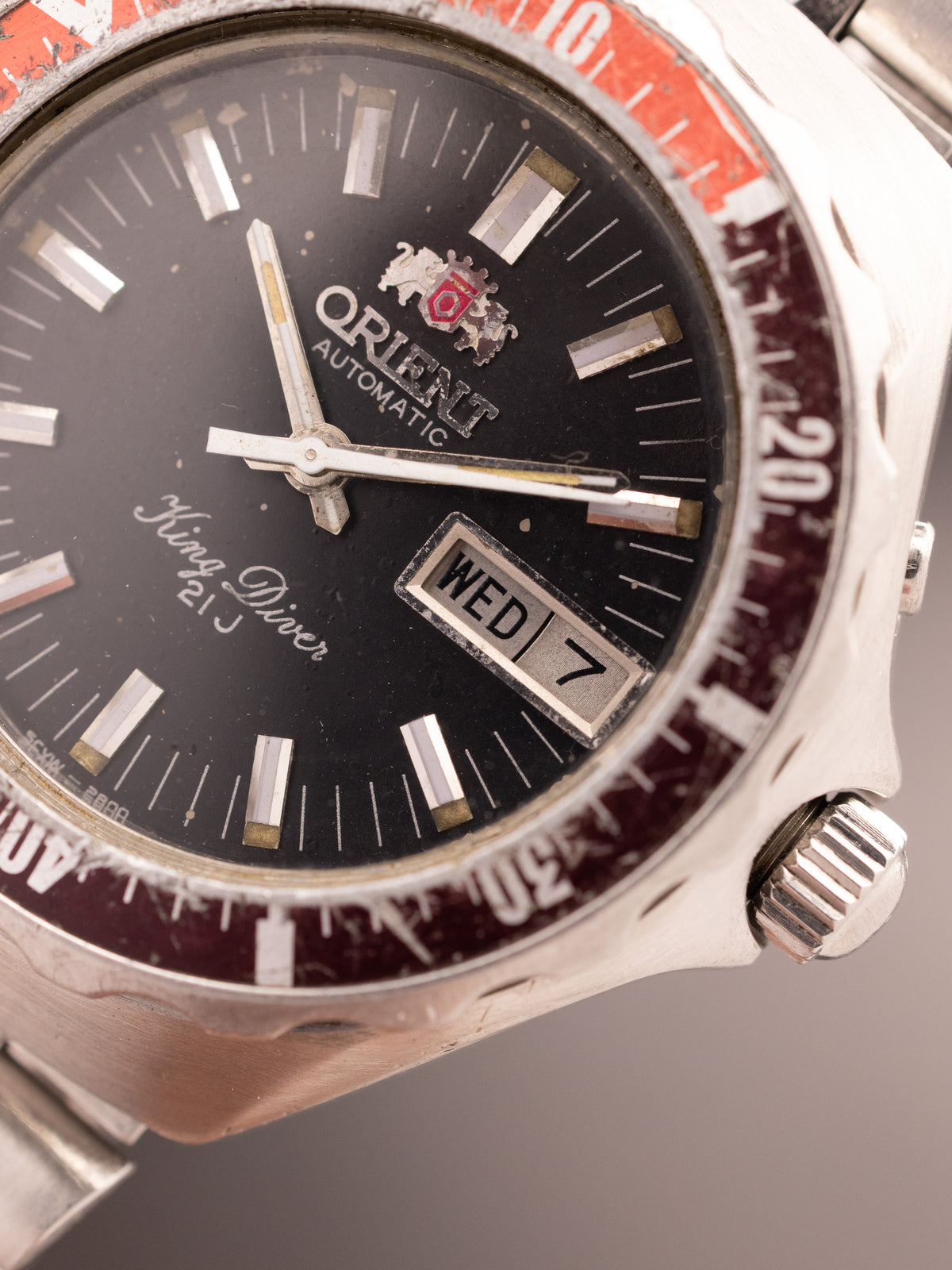 Orient King Diver Root Beer 21 Jewels Kanji Font (Ref. 0S469C468) (40mm; Automatic) ( Ultra Rare)