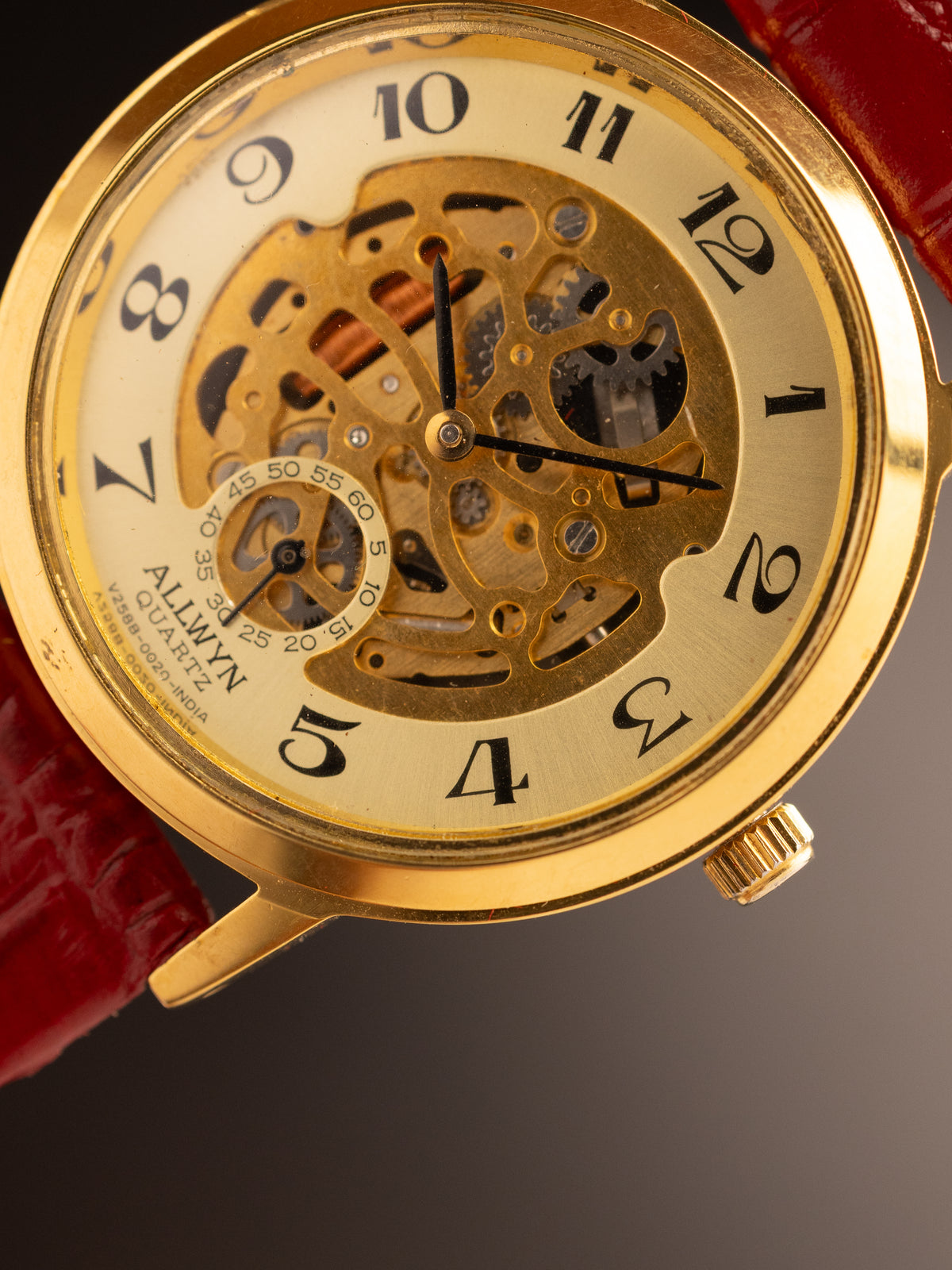 Allwyn Skeleton NOS (Ref. V258B-8050) (31mm; Quartz)