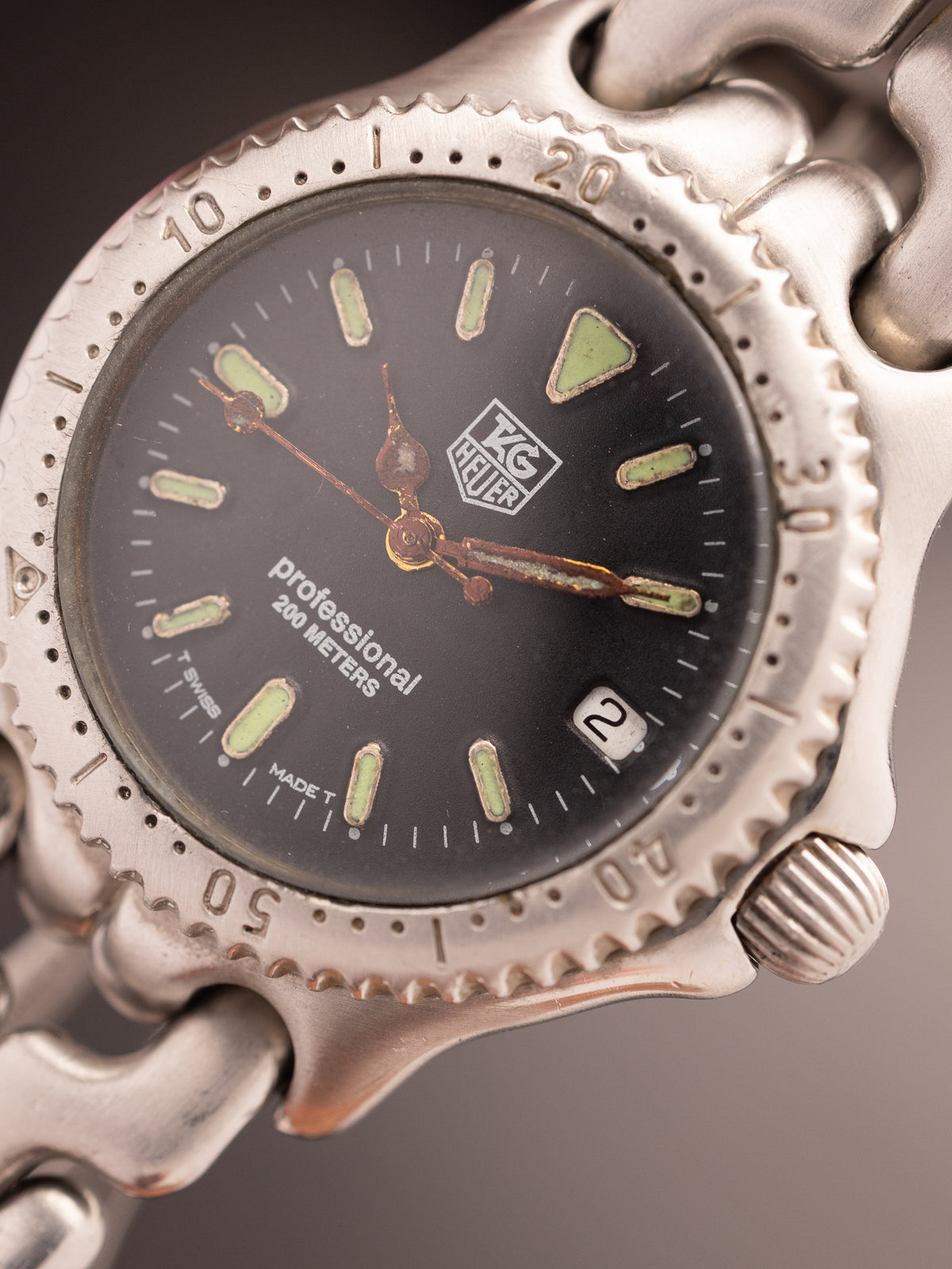 TAG Heuer S/EL Professional 200M (Ref. S90 813K) (36mm; Quartz)