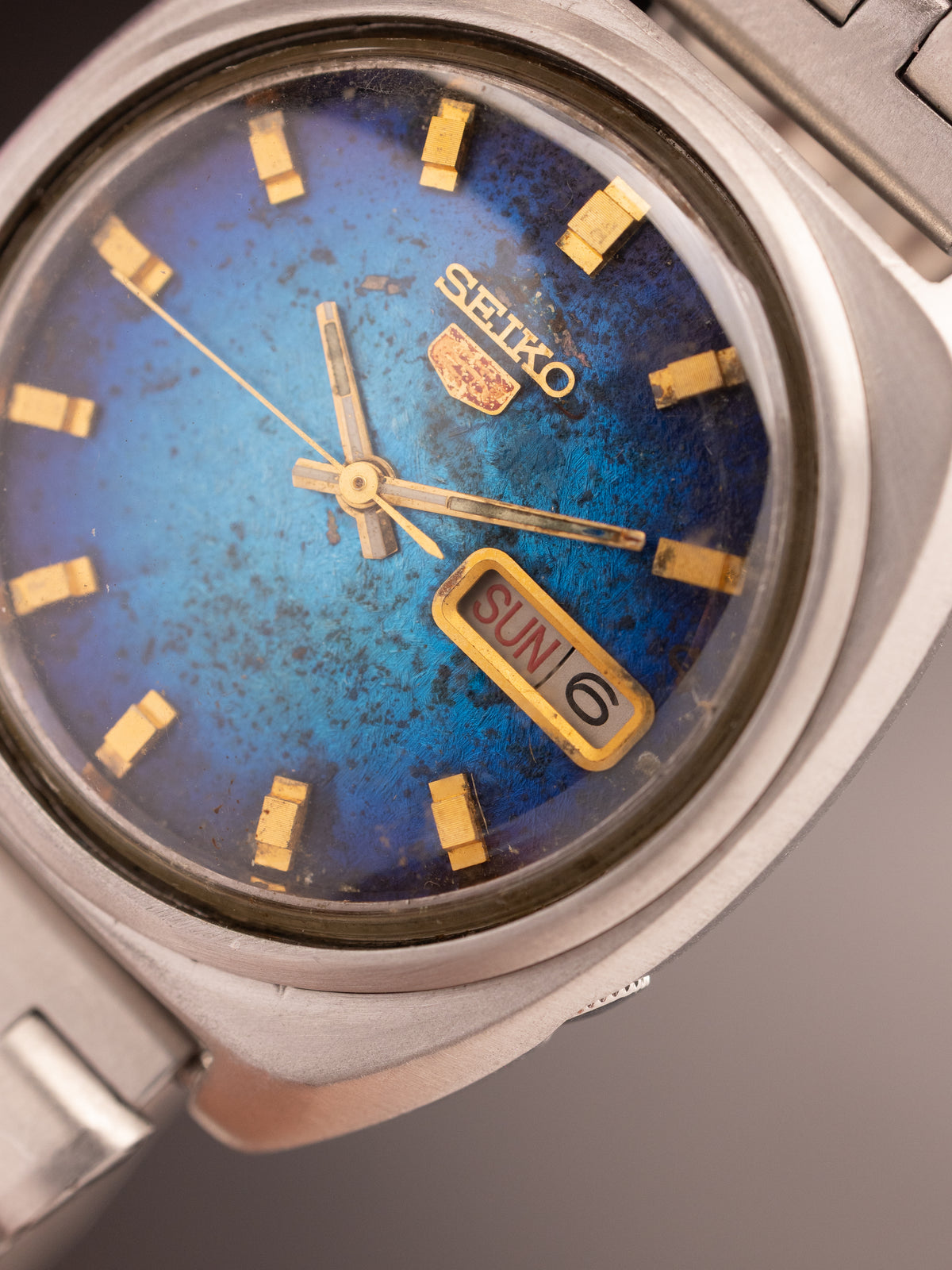Seiko 5 JDM Sparkle Finish Textured 804116 (Ref. 7009-8100) (37mm; Automatic) (Super Rare)