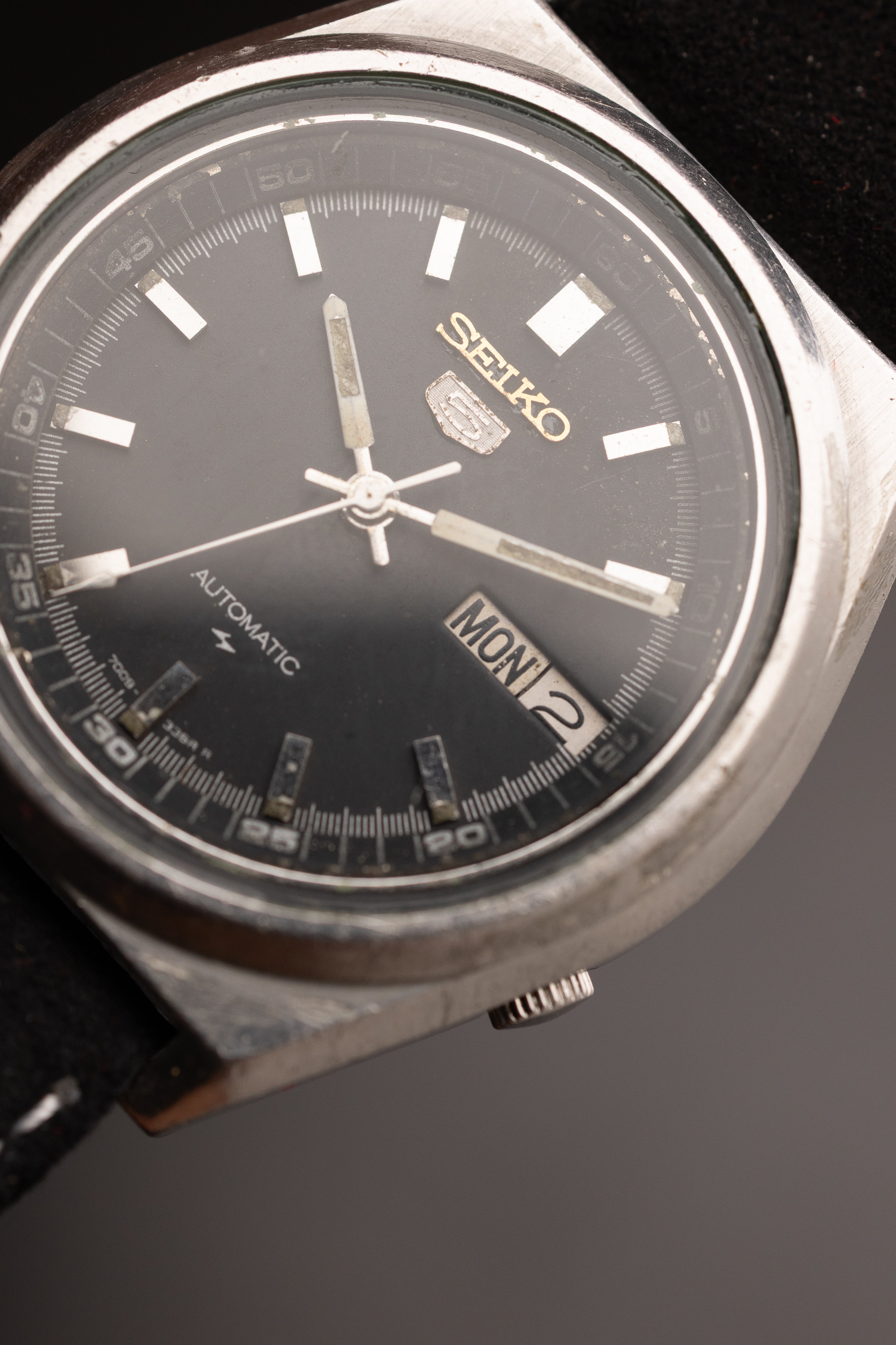 Seiko 5 Hi Beat Railway Time 255049 (Ref. 7009-8760 F) (37mm; Automatic)