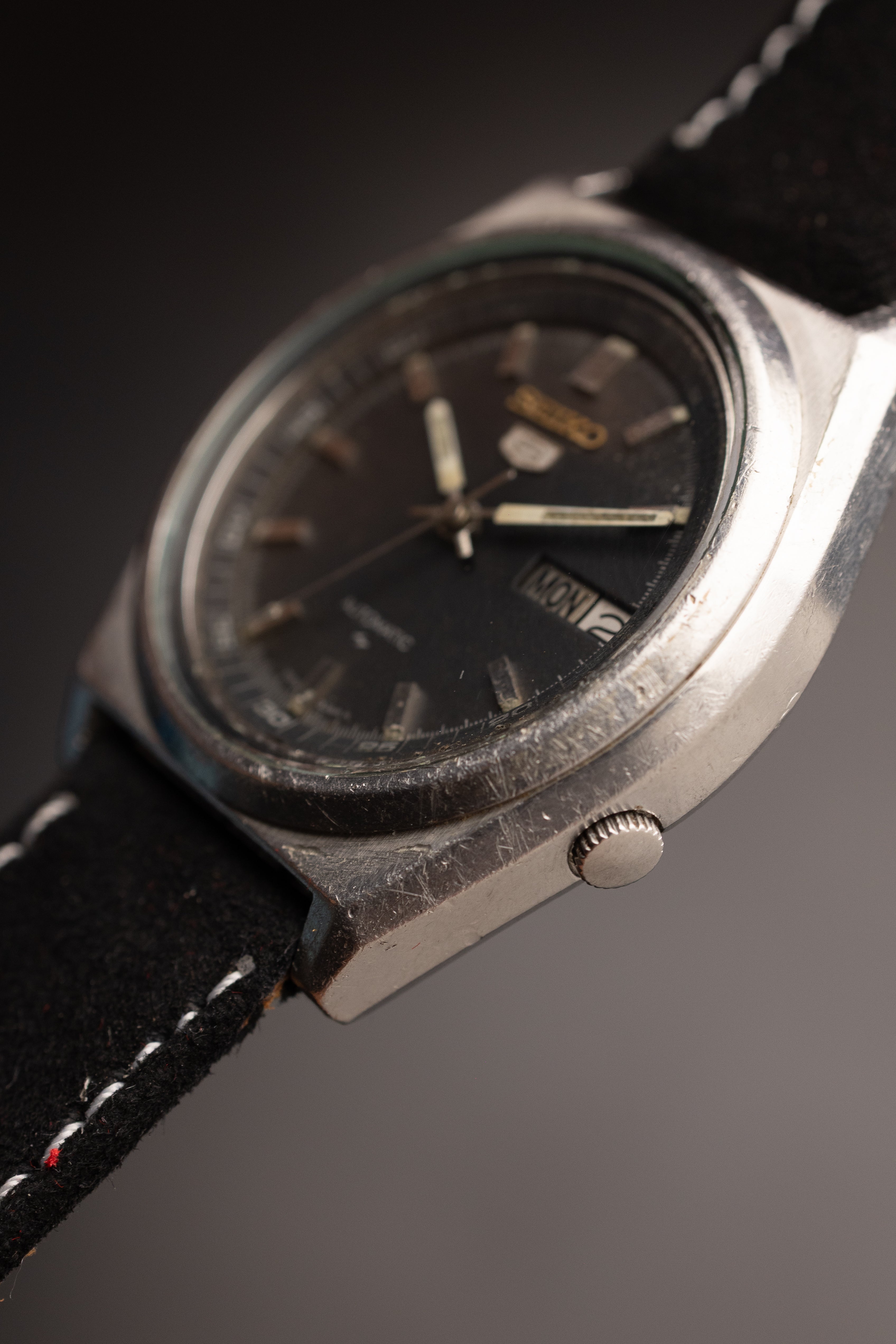 Seiko 5 Hi Beat Railway Time 255049 (Ref. 7009-8760 F) (37mm; Automatic)
