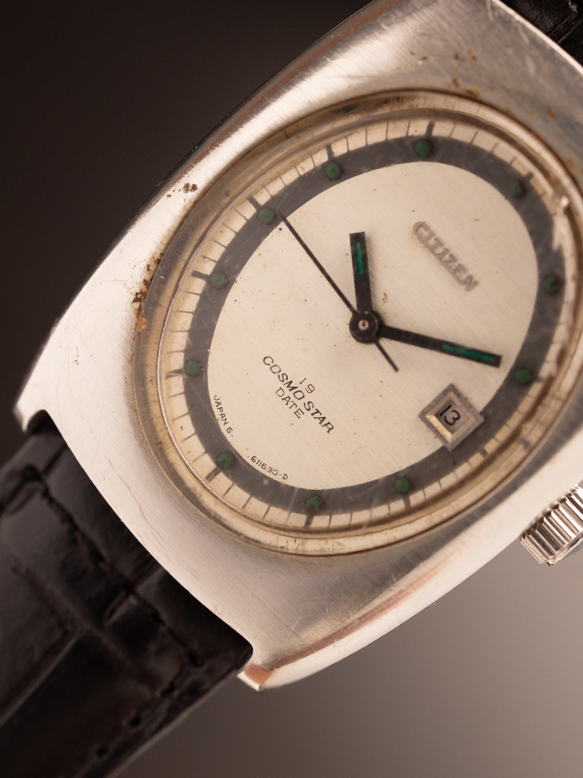 Citizen Cosmostar Date JDM Ultra 0060088 (Ref. 4-610768 Y) (28mm; Manual) (Rare)