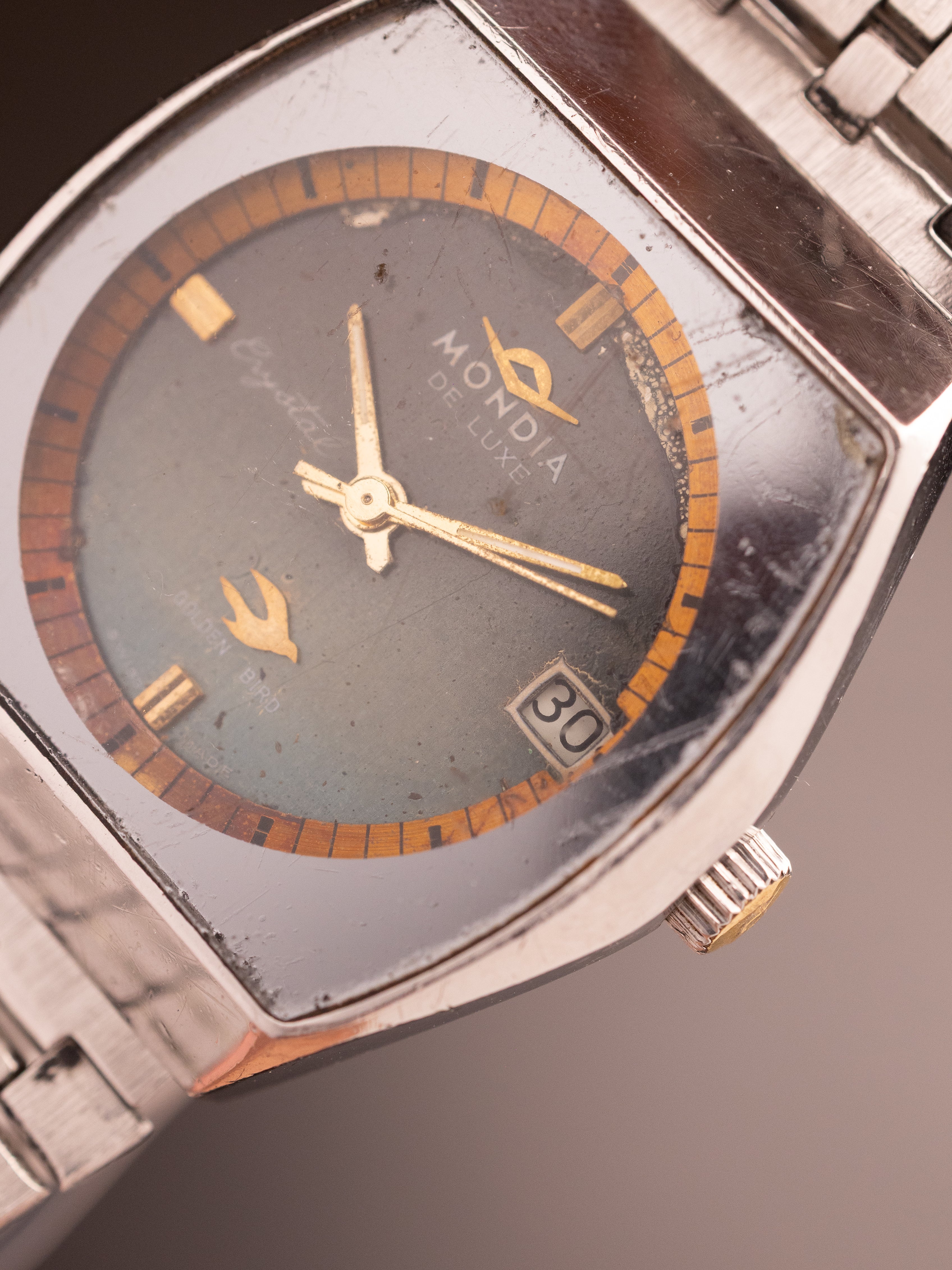 Mondia De Luxe Golden Bird Green (Ref. Unknown) (34mm; Manual)
