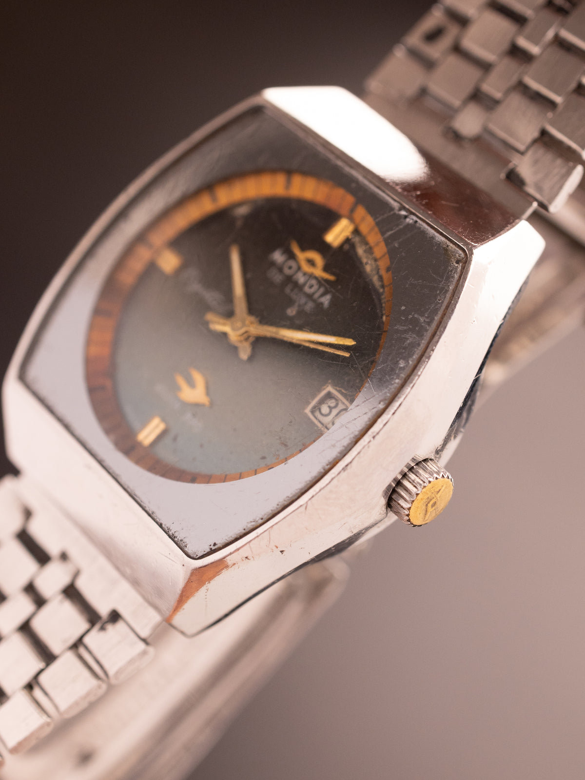 Mondia De Luxe Golden Bird Green (Ref. Unknown) (34mm; Manual)