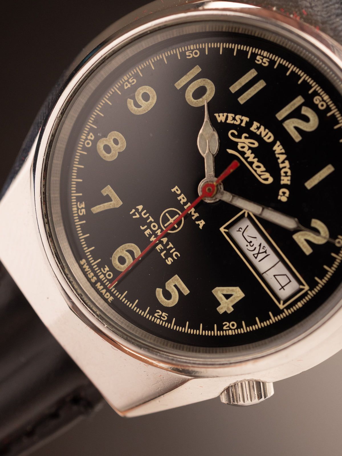 West End Watch Co. Sowar Prima Super Mint Cushion (Ref. T-4457 5517) (36mm; Automatic)