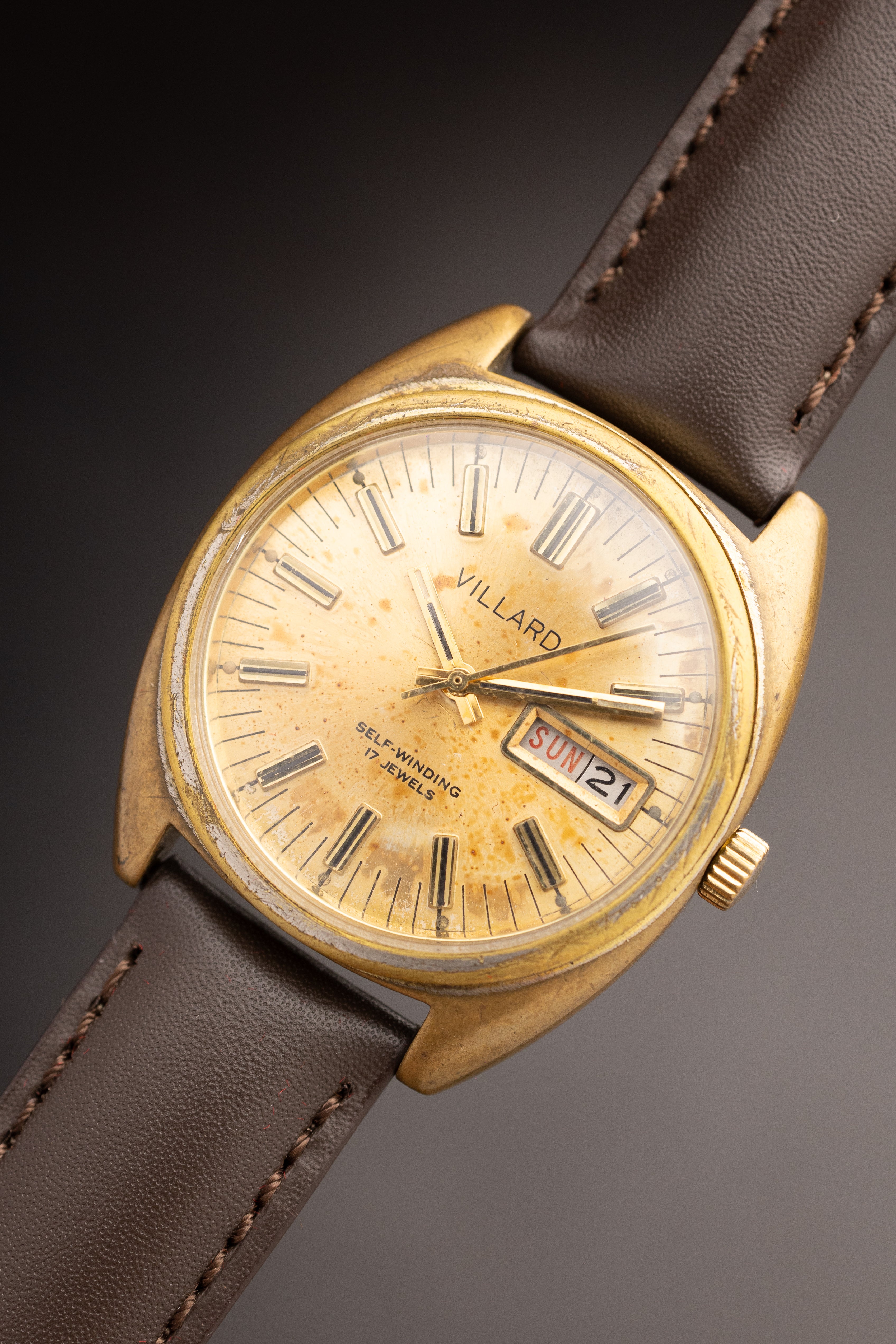 Villard Self Wind Gold (Ref. Unknown) (37mm; Automatic)