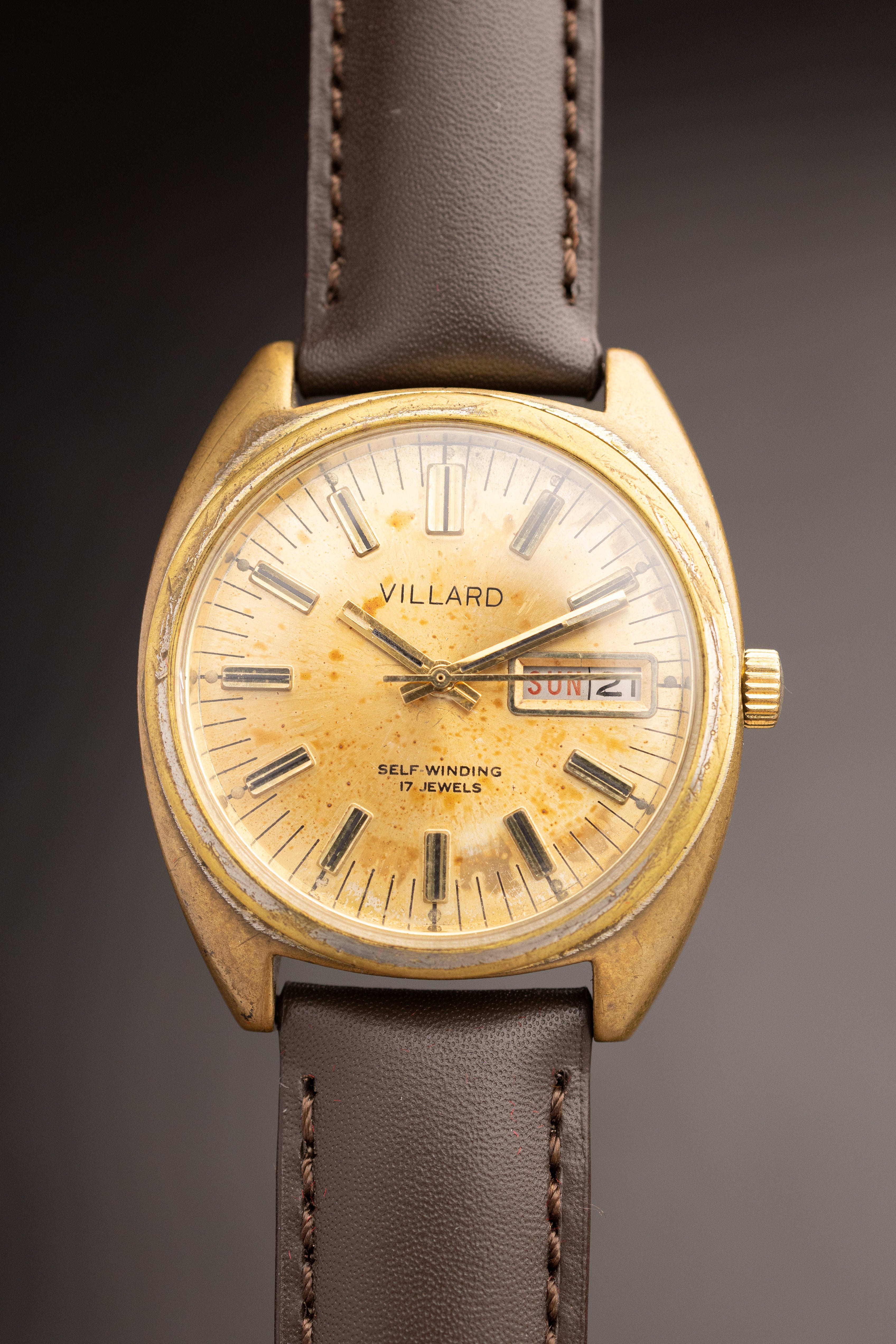 Villard Self Wind Gold (Ref. Unknown) (37mm; Automatic)