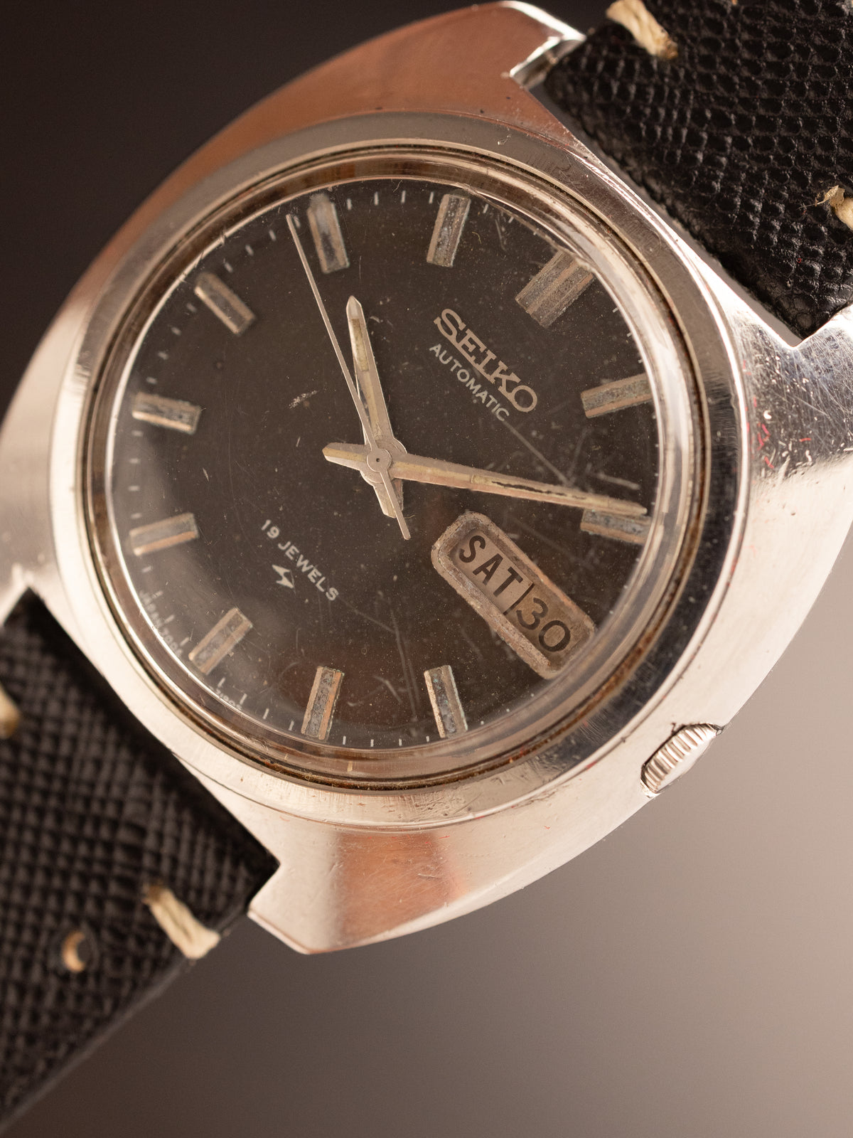 Seiko HI Beat 19 Jewels Racing 370313 (Ref. 7006-7080) (39mm; Automatic)