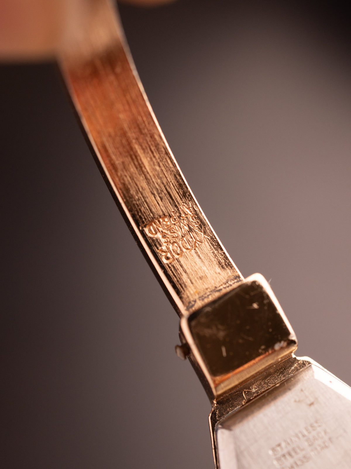 Larex Gold Bangle (Ref. Unknown) (15mm; Manual)