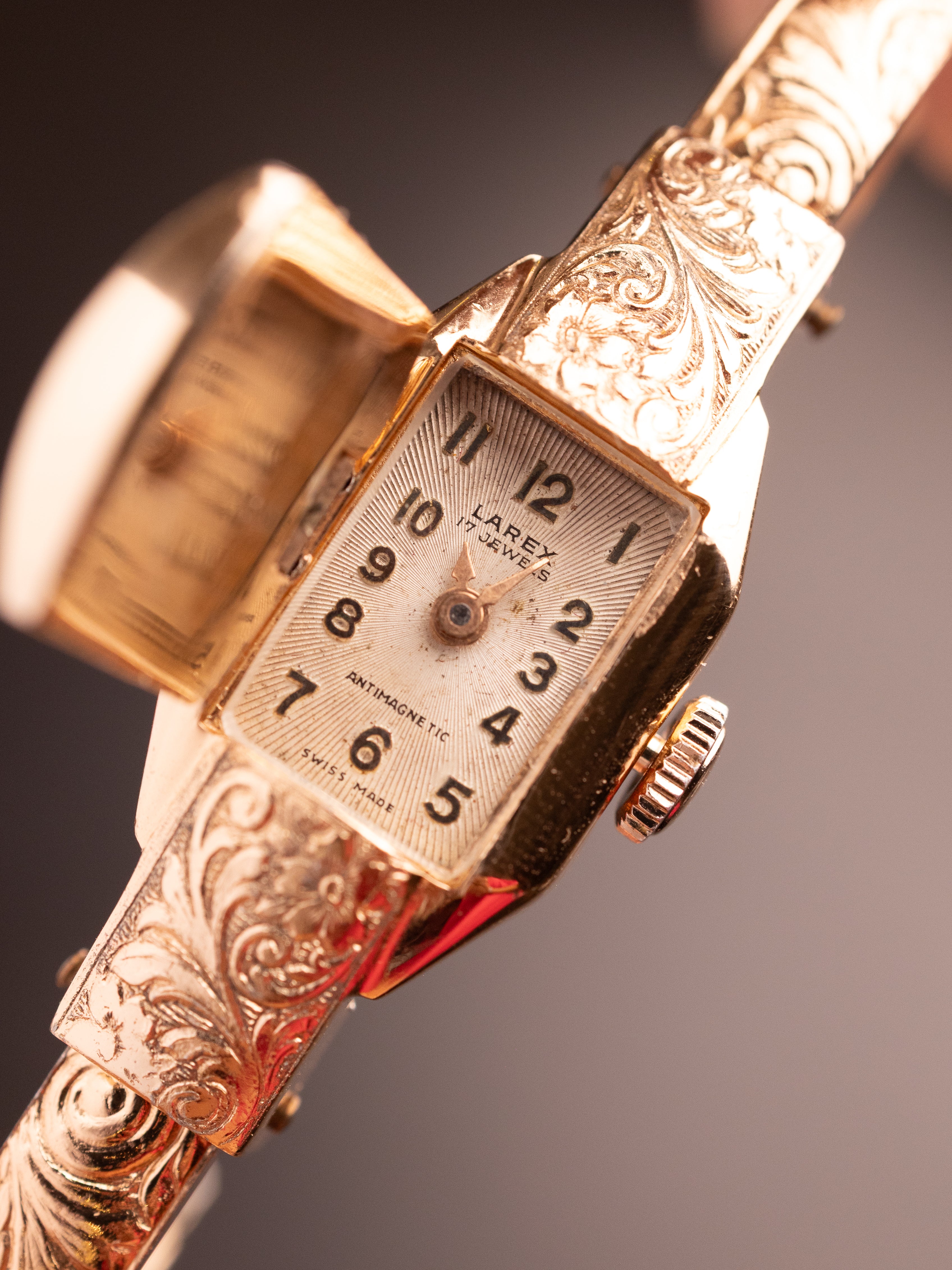 Larex Gold Bangle (Ref. Unknown) (15mm; Manual)