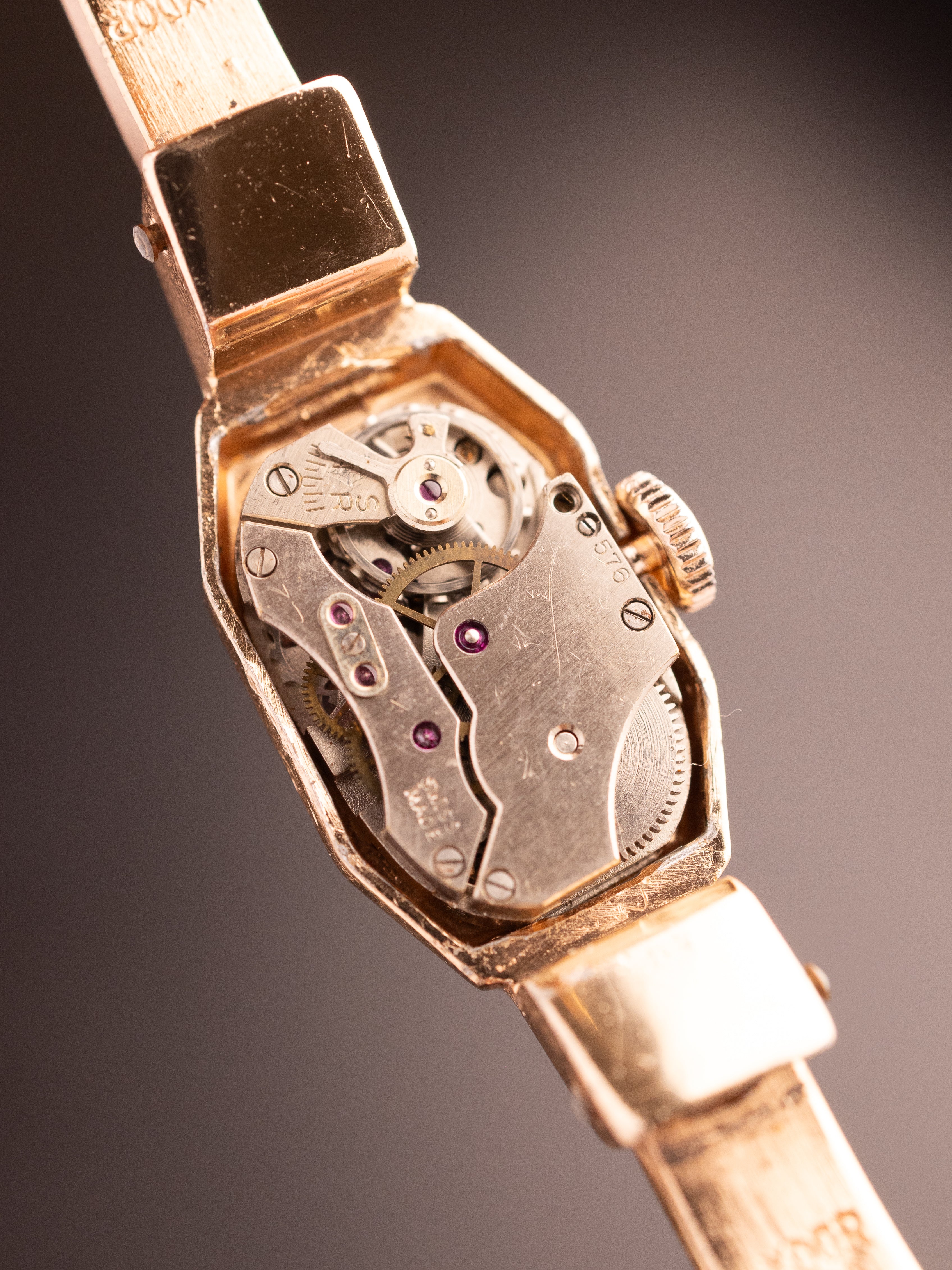 Larex Gold Bangle (Ref. Unknown) (15mm; Manual)