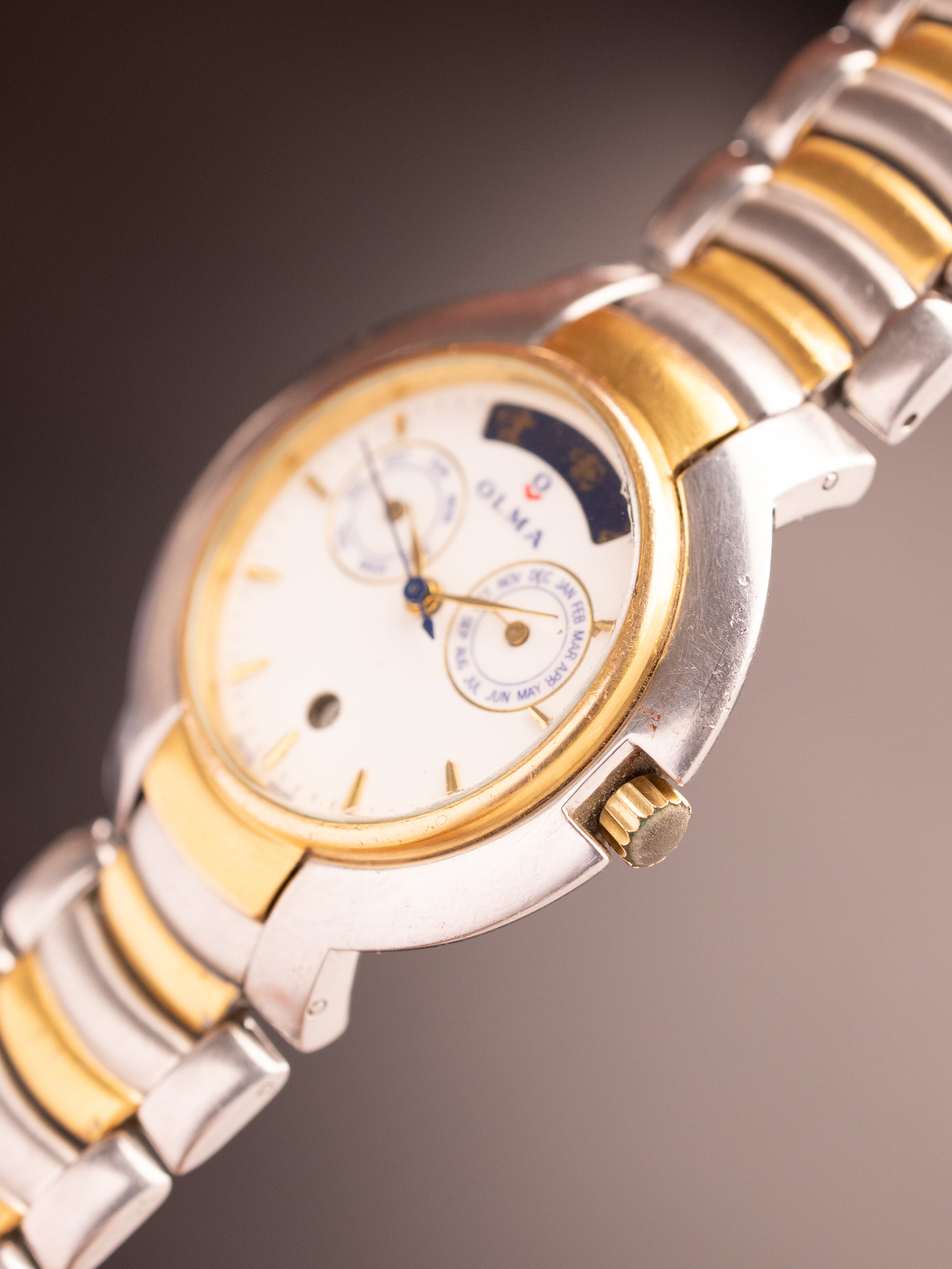 OLMA by Numa Jeannin Solstice (Ref. 9556-054-62) (35mm; Quartz) (Super Rare)