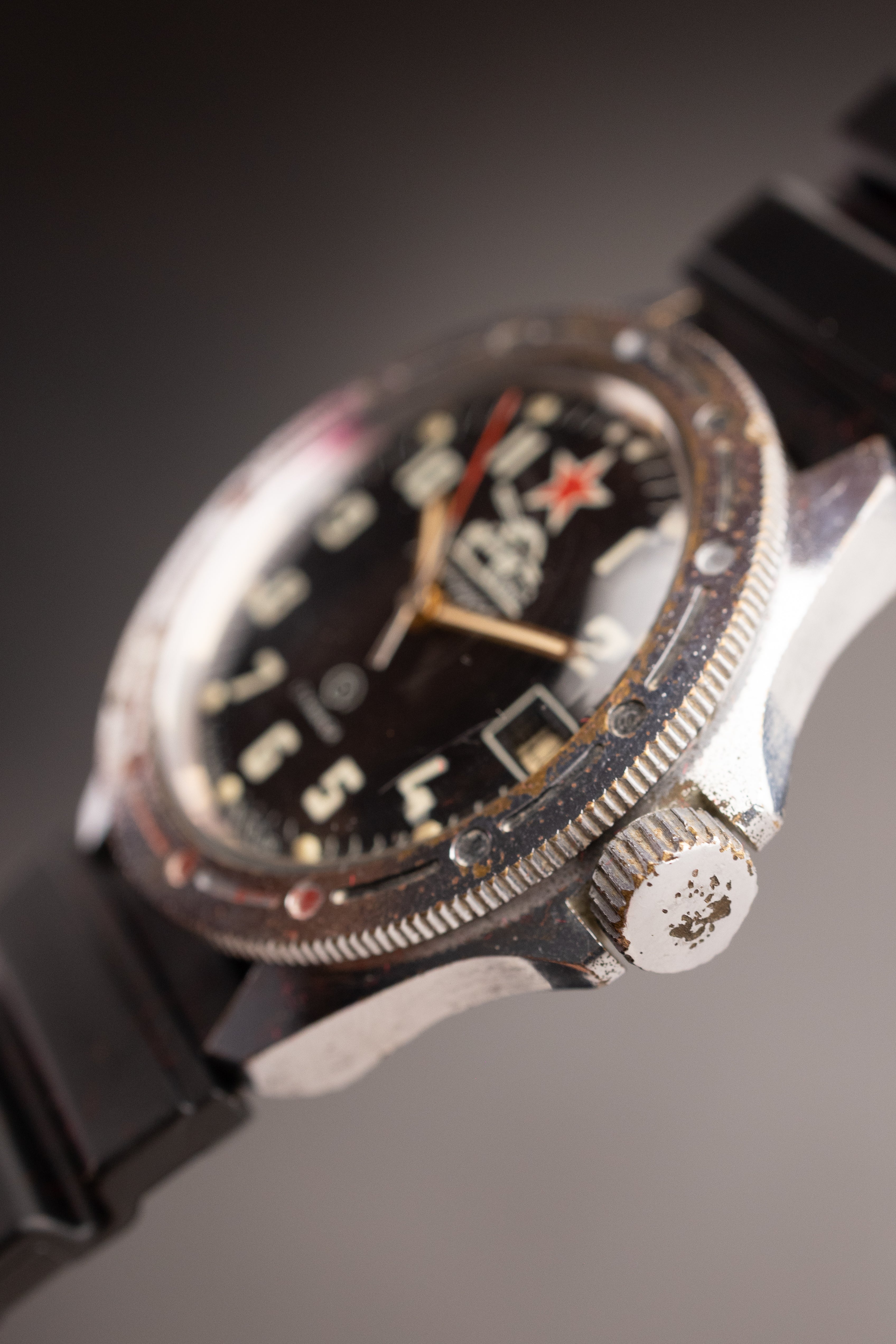 Vostok Komandirskie Amphibian Commander (Ref. 257866) (40mm; Manual)